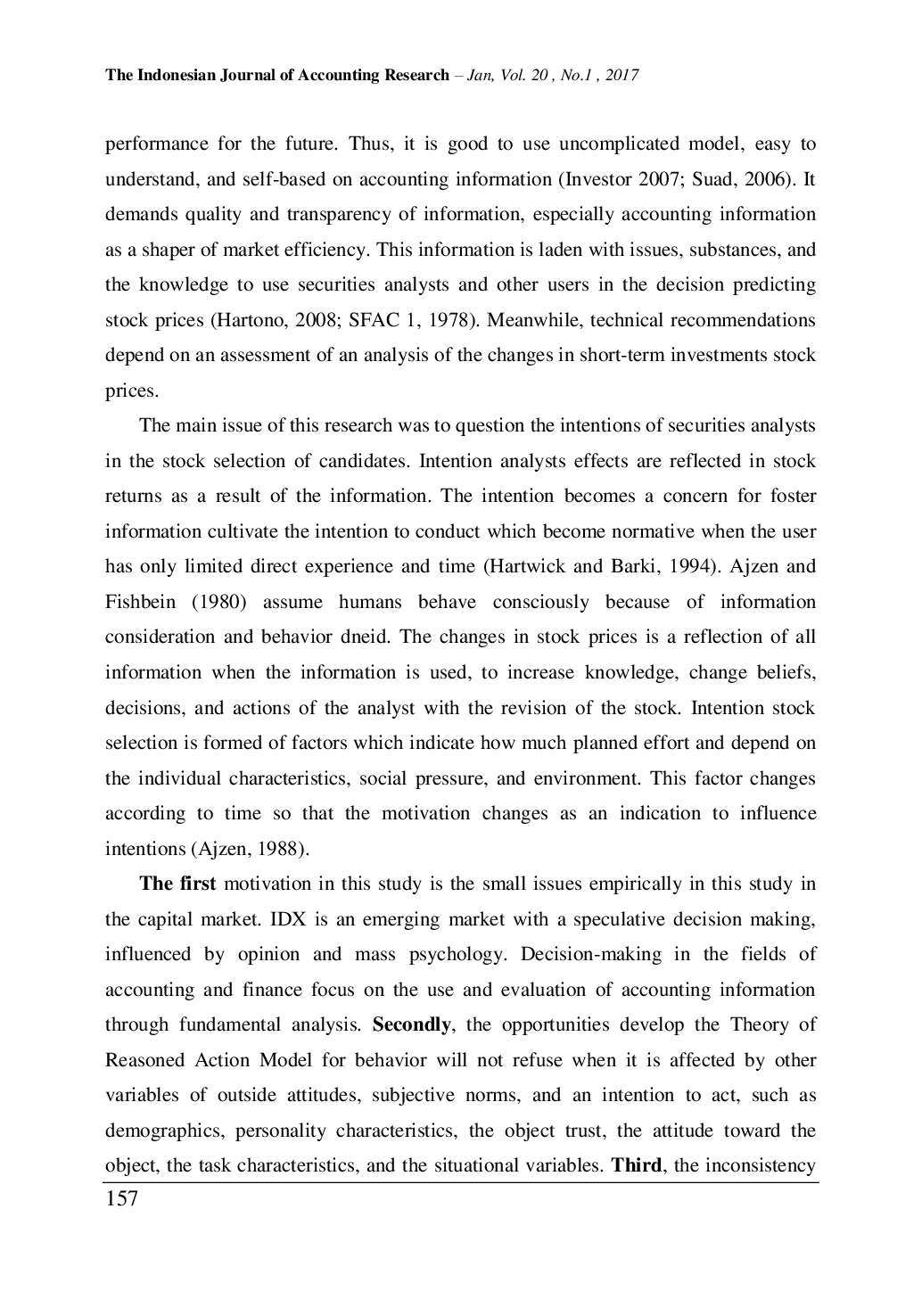 JURIS The Benefits of Accounting Information On The Intention of Stocks Selections In Indonesia Stock Exchange IDX
