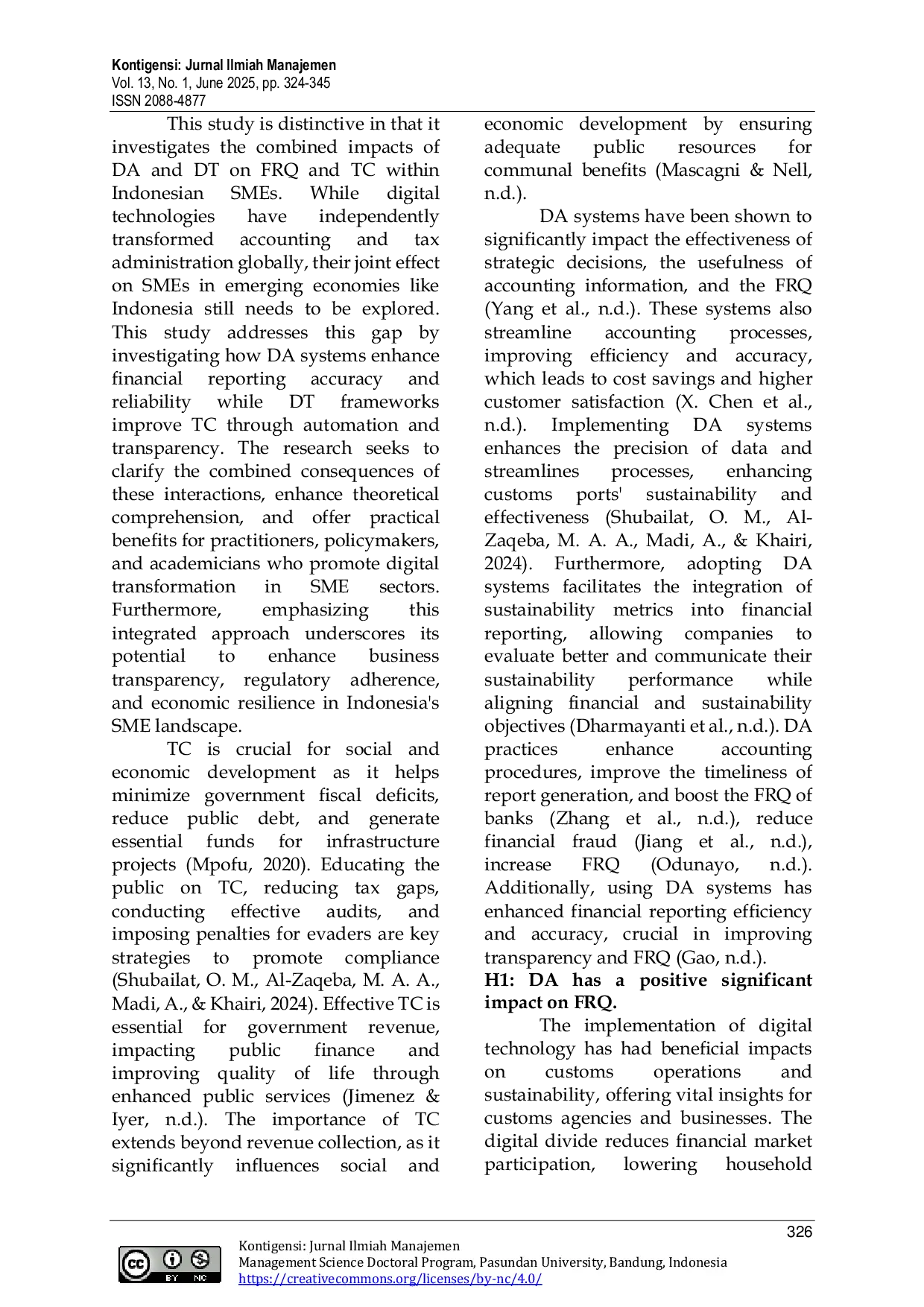 JURIS Leveraging Digital Accounting and Digital Taxation Enhancing Financial Reporting Quality