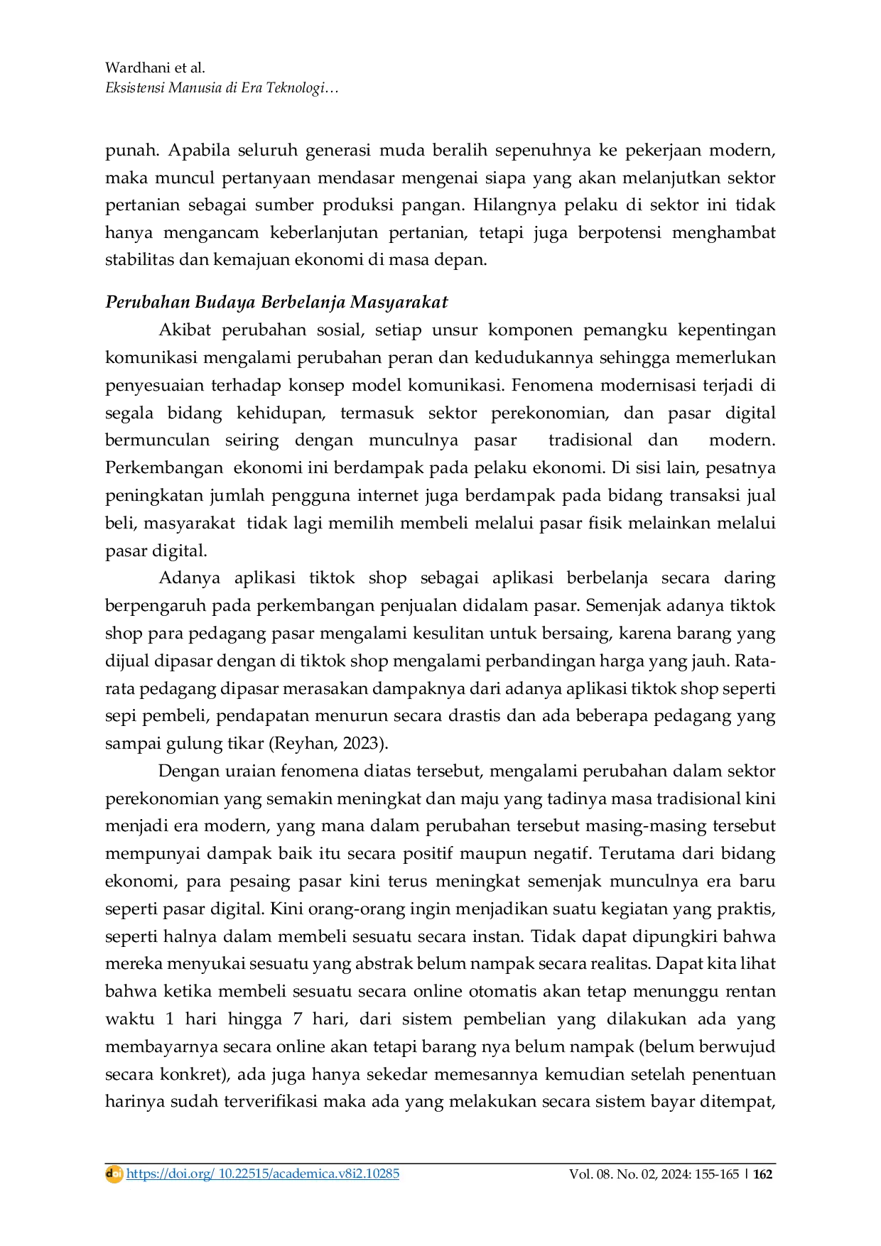 JURIS Eksistensi Manusia di Era Teknologi Analisis Filsafat Martin Heidegger