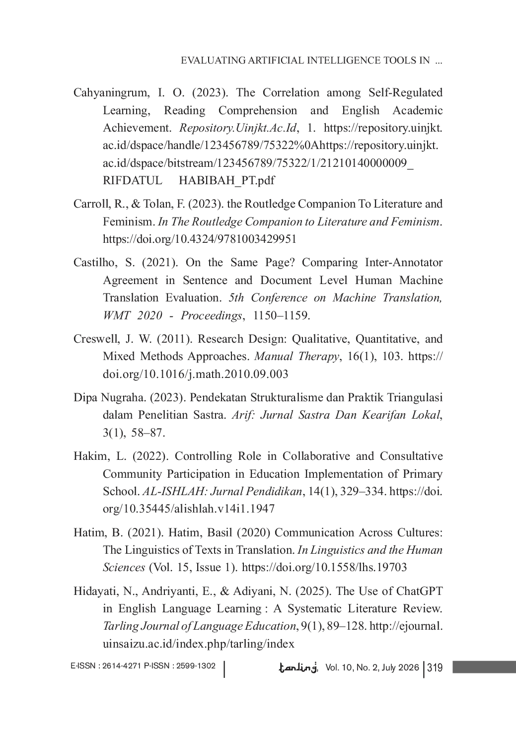 JURIS Evaluating Artificial Intelligence Tools in Identifying Translation Techniques in Literary Texts