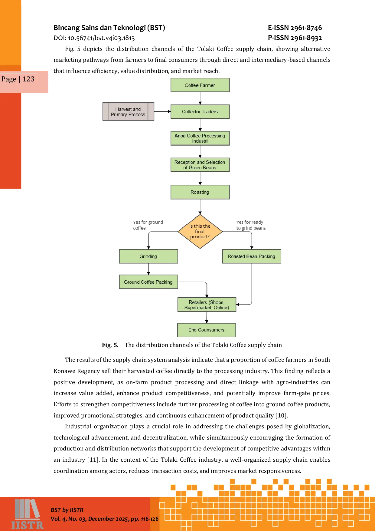JURIS Mapping The Supply Chain System Of The Tolaki Coffee Industry In South Konawe Regency
