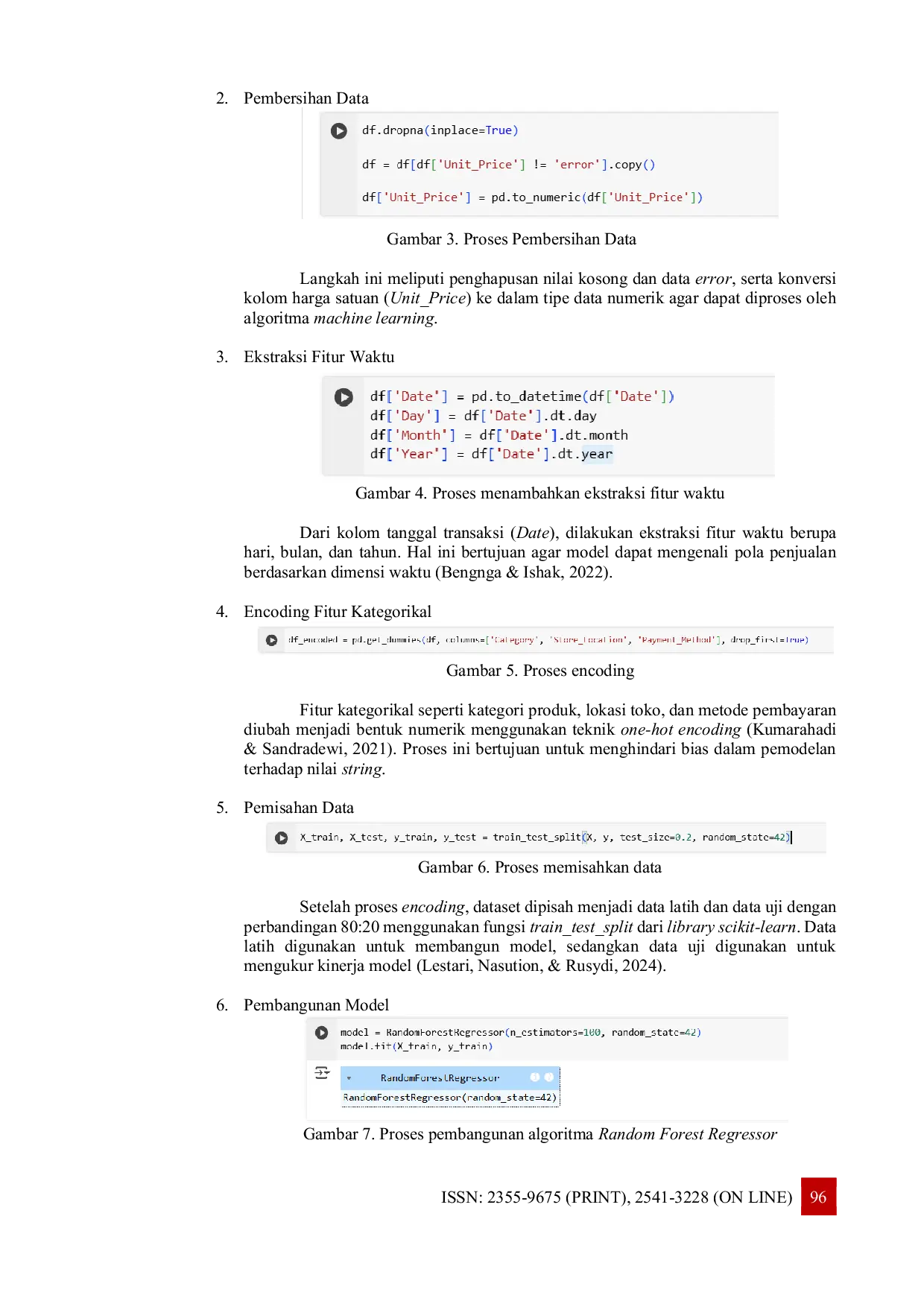 JURIS Prediksi Pendapatan Penjualan di Indomaret Menggunakan Algoritma Random Forest Regression