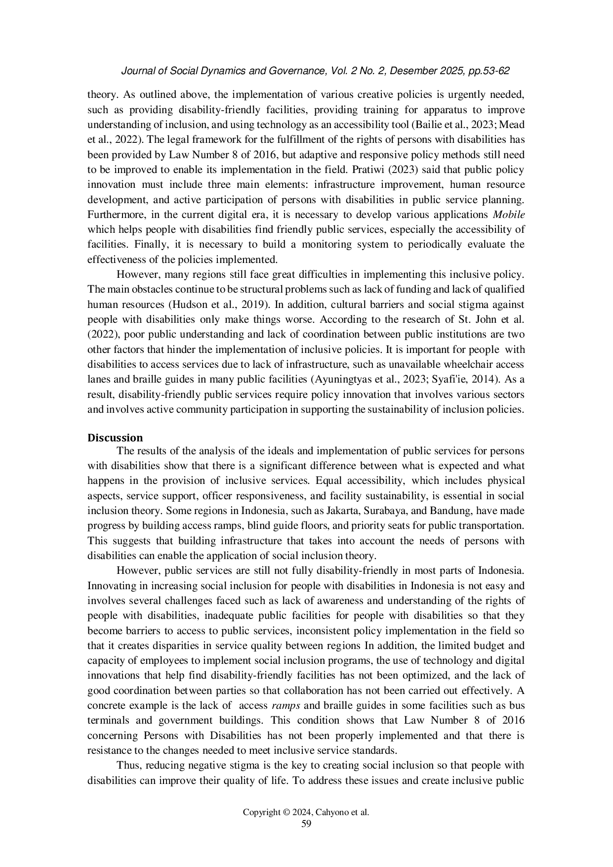 JURIS Removing Stigma Inclusive Public Policy Innovations for People with Disabilities