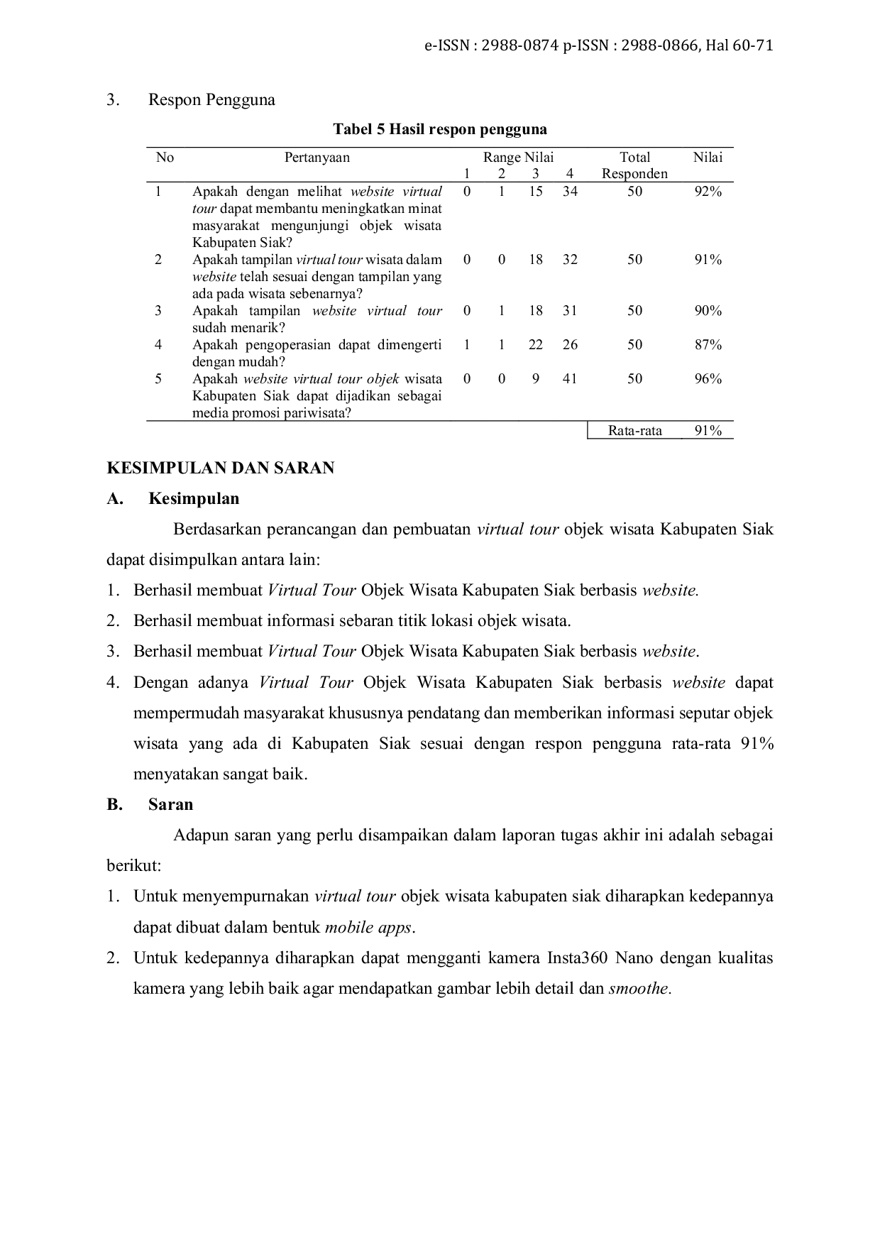 JURIS Virtual Tour Objek Wisata Kabupaten Siak Berbasis Website