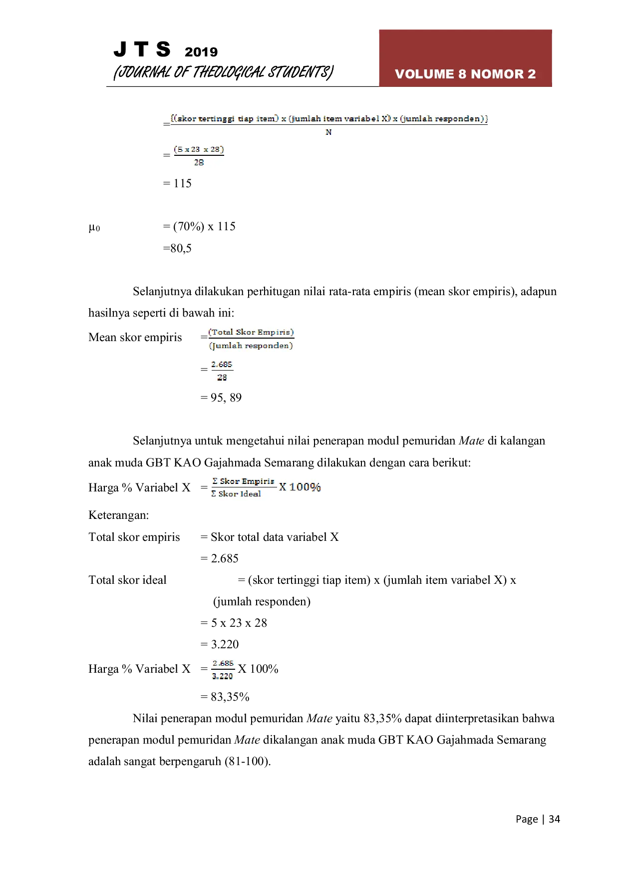 JURIS Pemuridan Mate Terhadap Perubahan Karakter Anak Muda