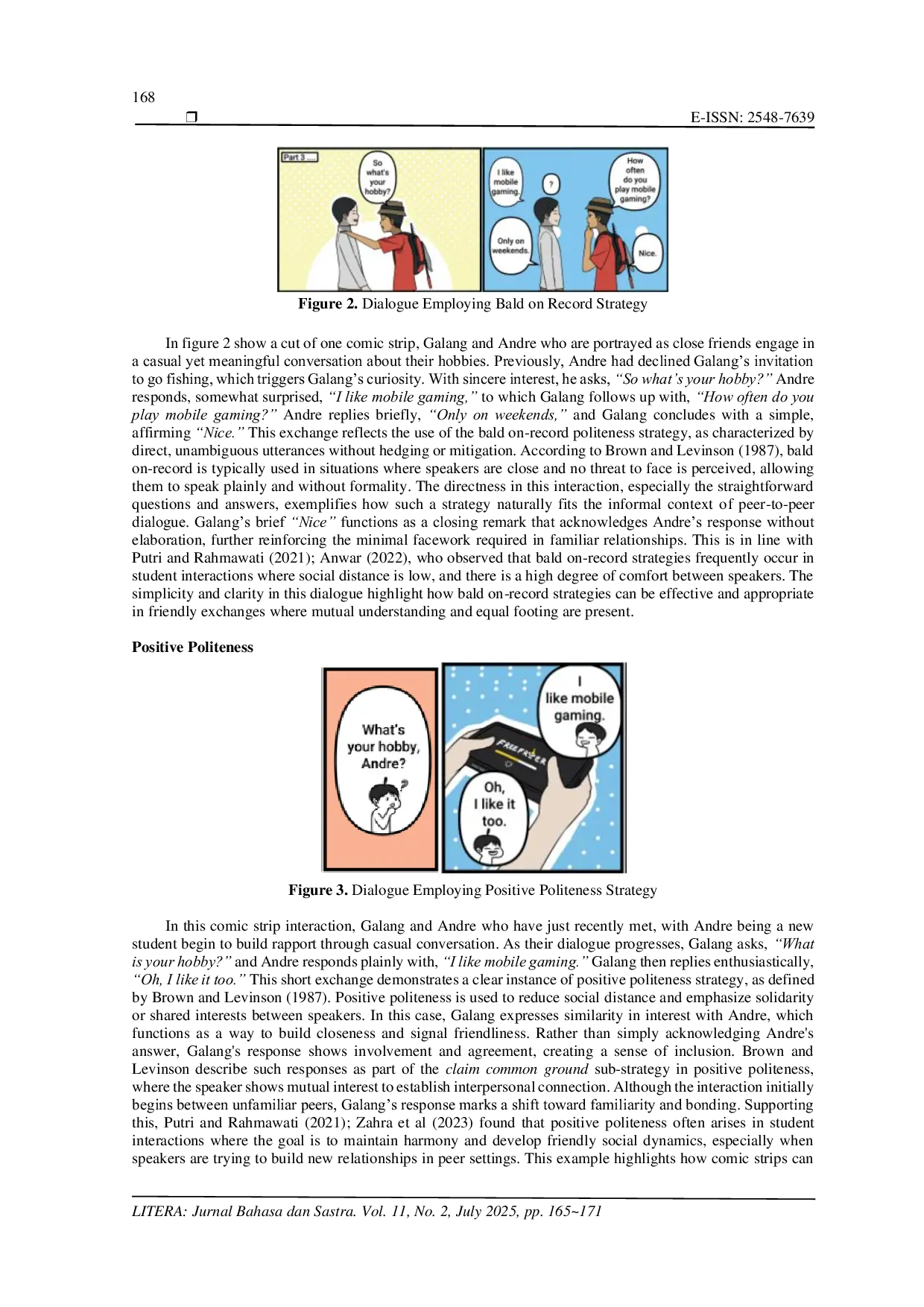 JURIS Politeness Strategies in Comic Strip Dialogues of Junior High School English Textbooks