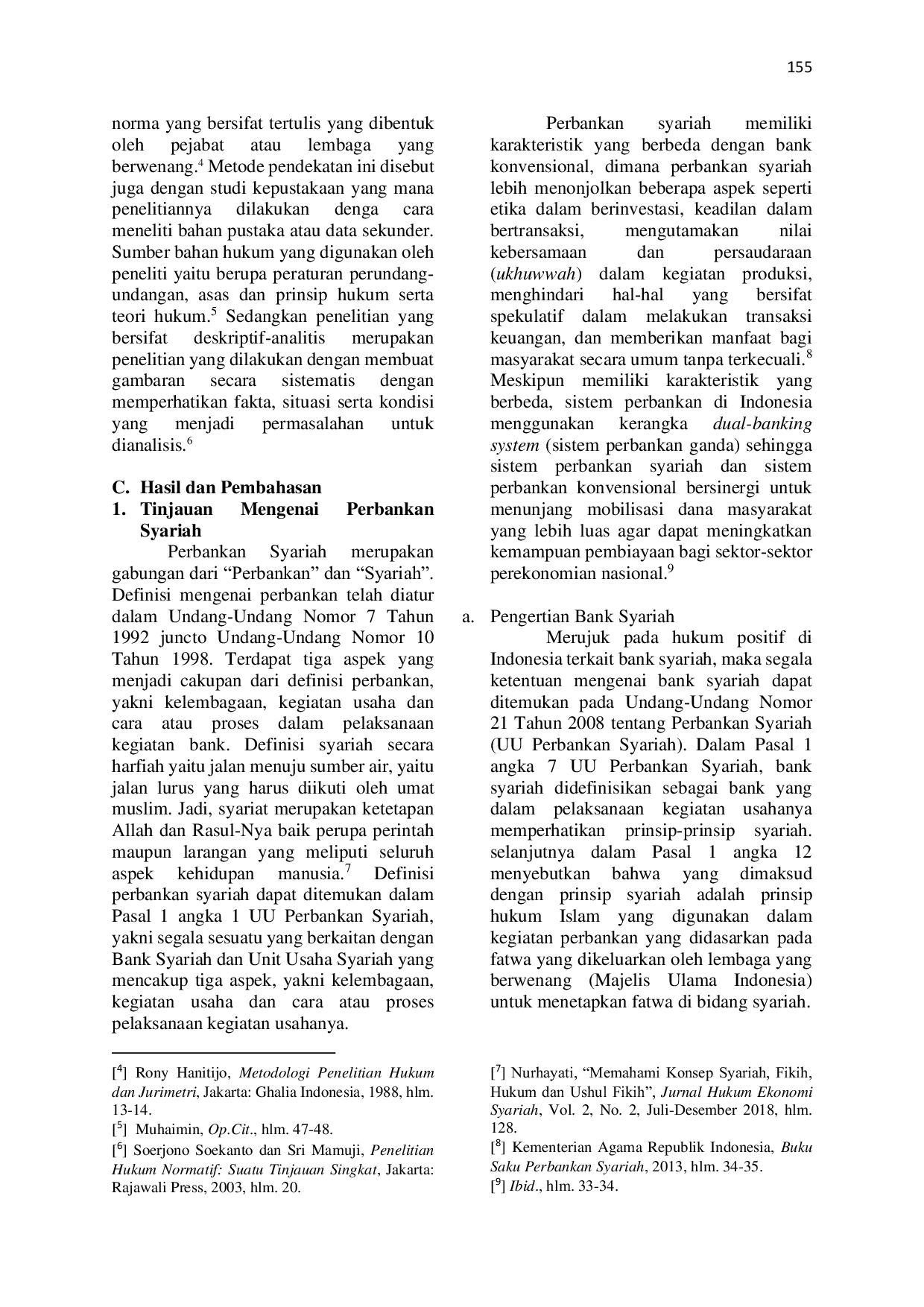 JURIS Optimalisasi Fungsi Dan Kedudukan Bank Syariah Dalam Upaya Mewujudkan Integrasi Keuangan Komersial Dan Sosial Islam