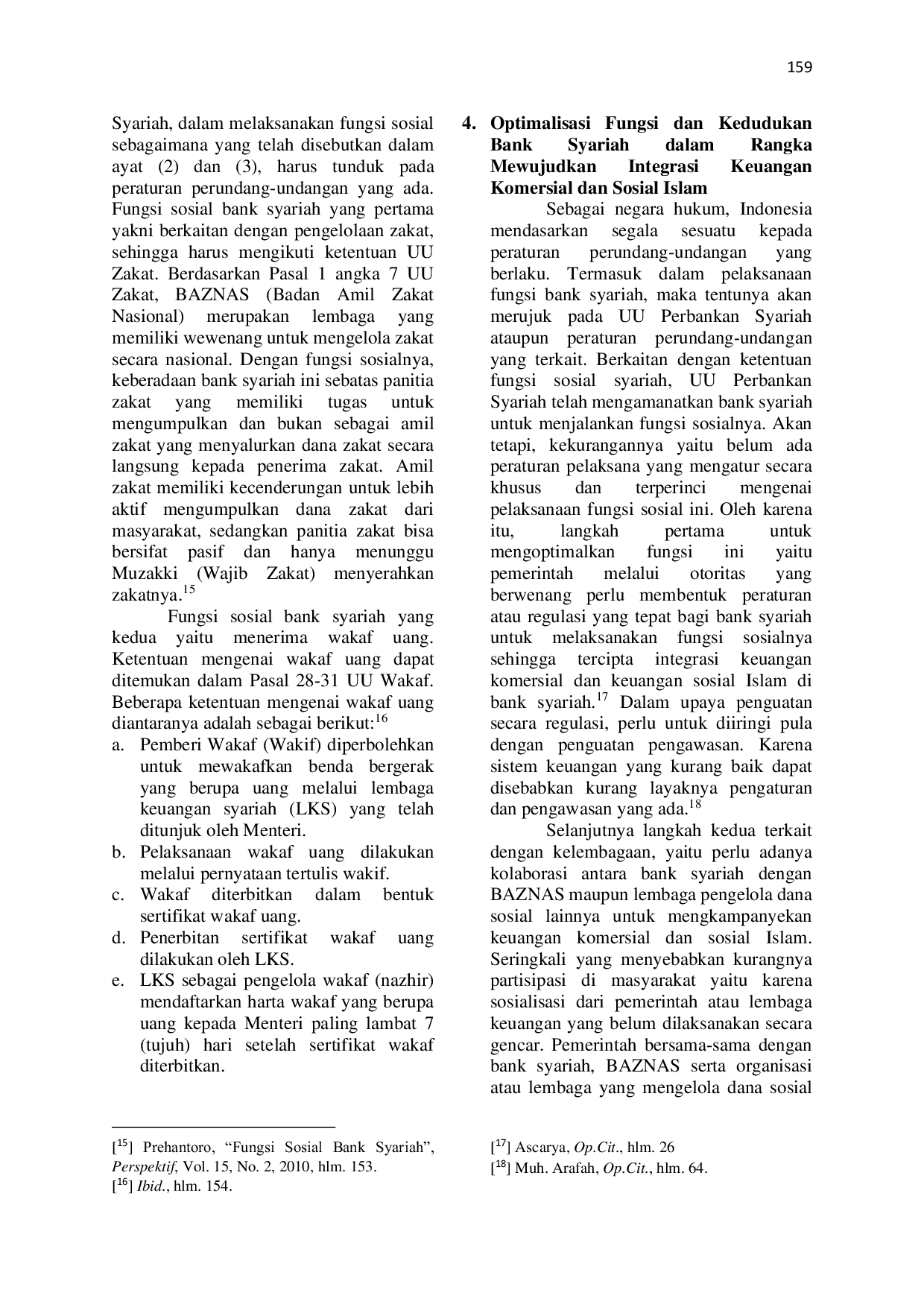 JURIS Optimalisasi Fungsi Dan Kedudukan Bank Syariah Dalam Upaya Mewujudkan Integrasi Keuangan Komersial Dan Sosial Islam