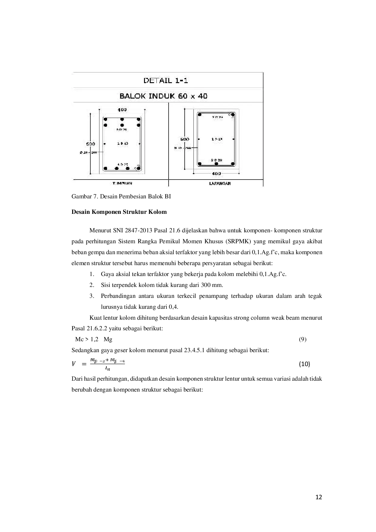 JURIS Analisa Model Matematis Akibat Pengaruh Variasi Faktor Reduksi Beban Hidup Pada Sistem Rangka Pemikul Momen Khusus