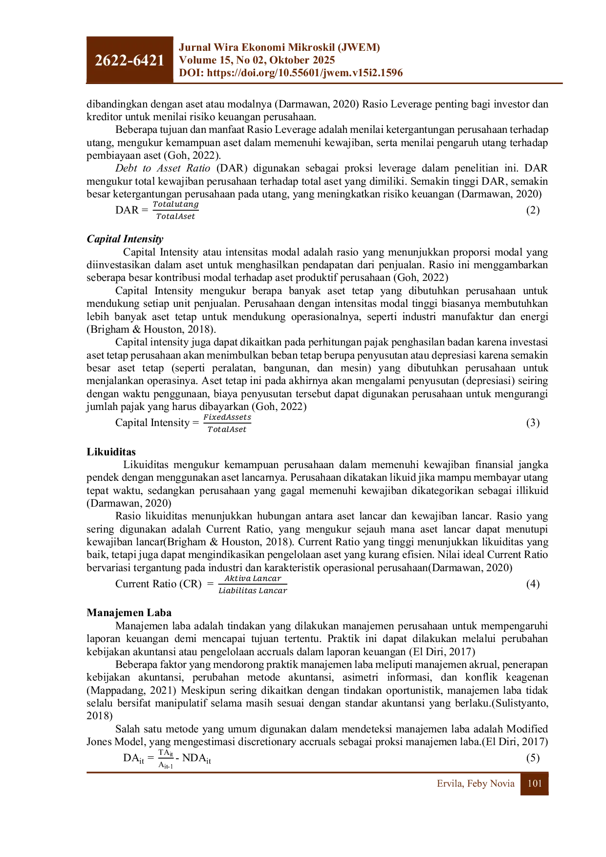 JURIS Analisis Faktor Faktor yang Mempengaruhi Agresivitas Pajak Dengan Komisaris Independen Sebagai Variabel Moderasi