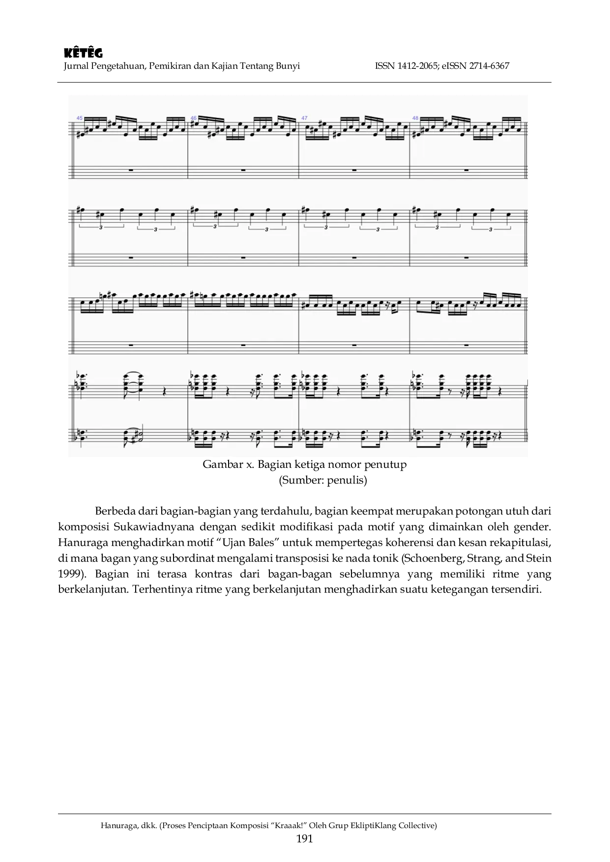 JURIS Proses Penciptaan Komposisi Kraaak Oleh Grup Ekliptiklang Collective