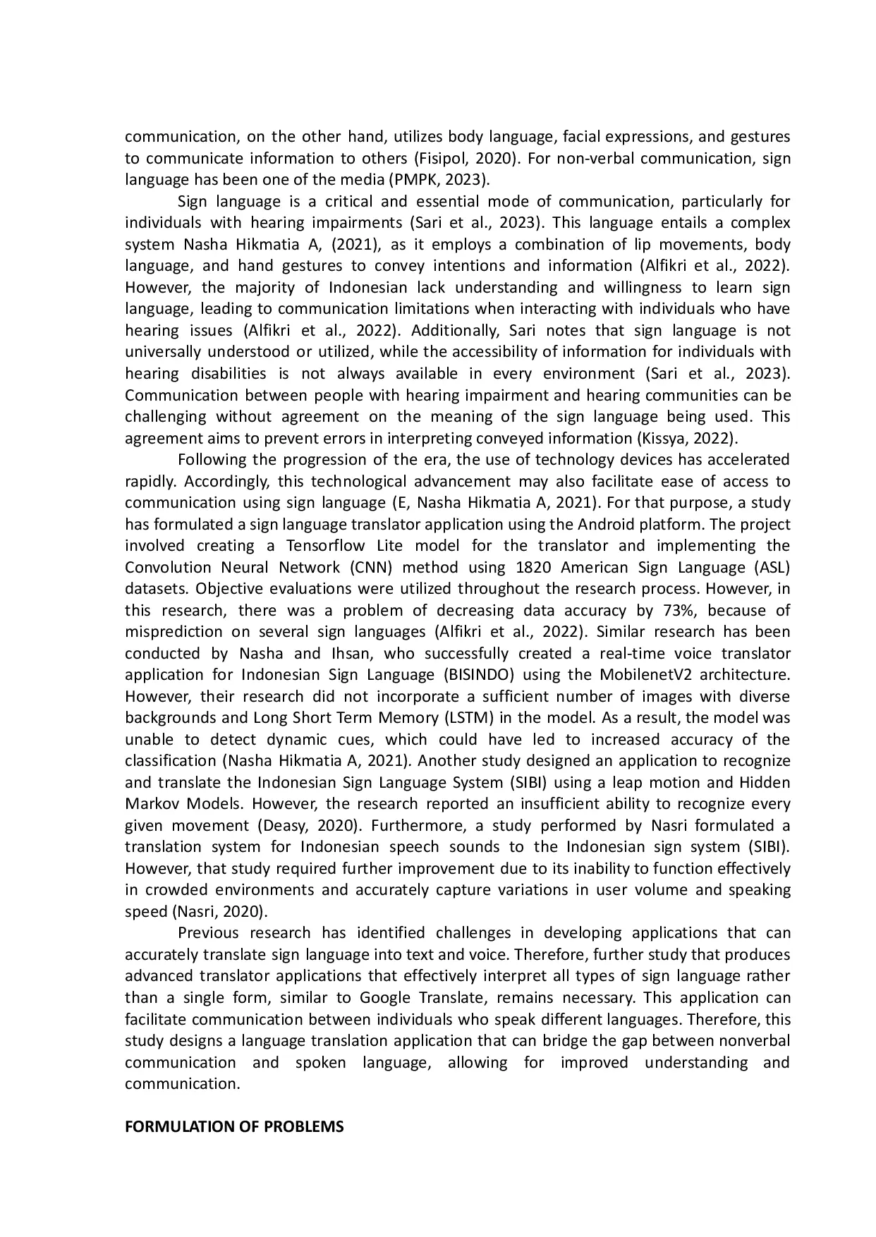 JURIS Design of Voice Translator Application for Multinational Sign Language A Notion for Global Communication for People with Hearing Issues