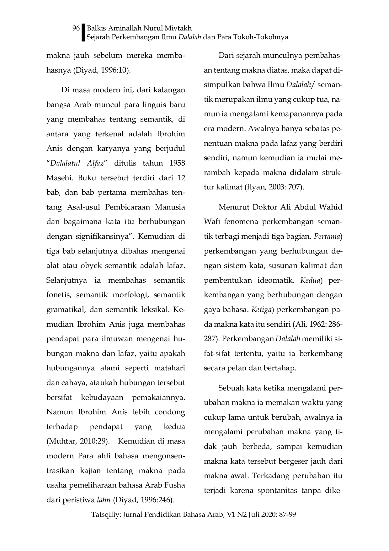 JURIS Sejarah Perkembangan Ilmu Dalalah dan Para Tokoh Tokohnya