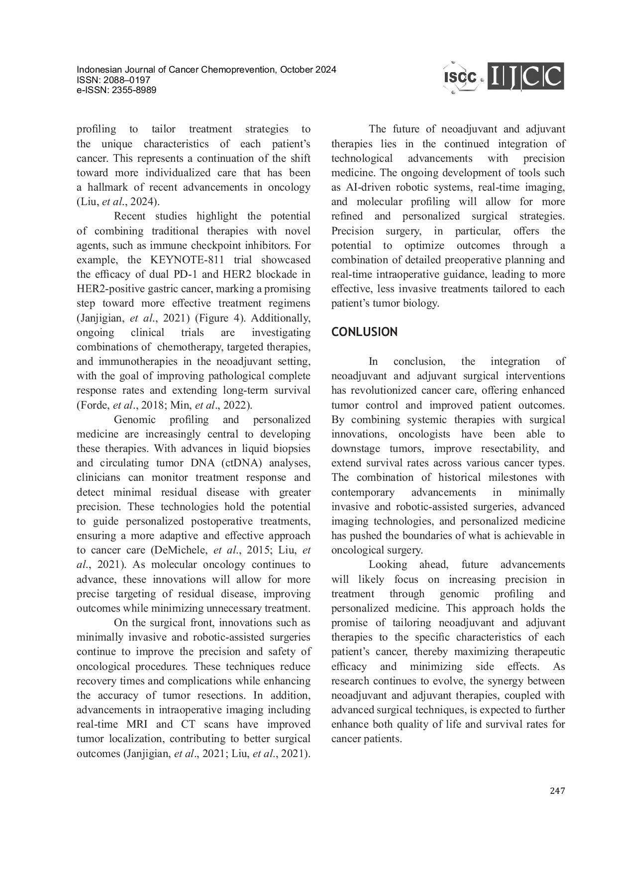 JURIS Neoadjuvant and Adjuvant Surgical Interventions in Oncology Optimizing Treatment Pathways