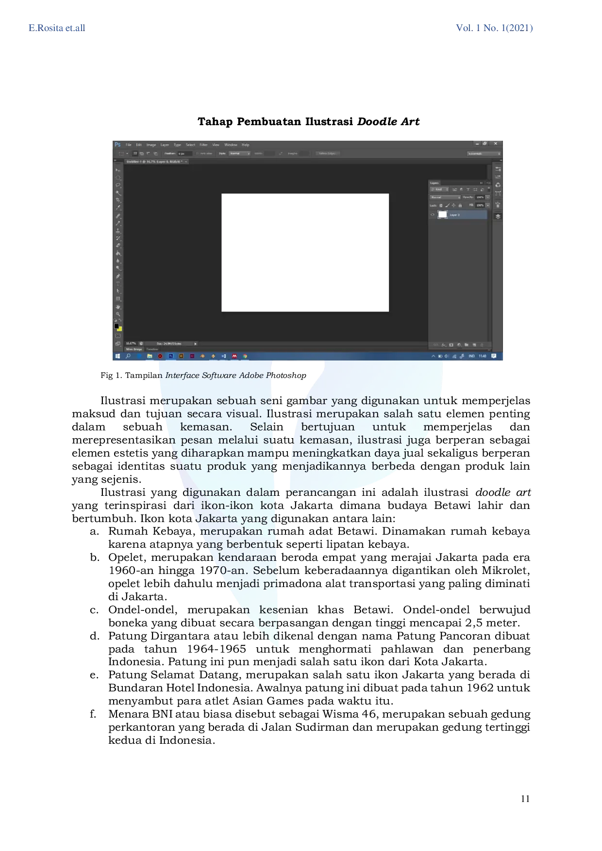 JURIS Doodle Art dalam Kemasan Kembang Goyang