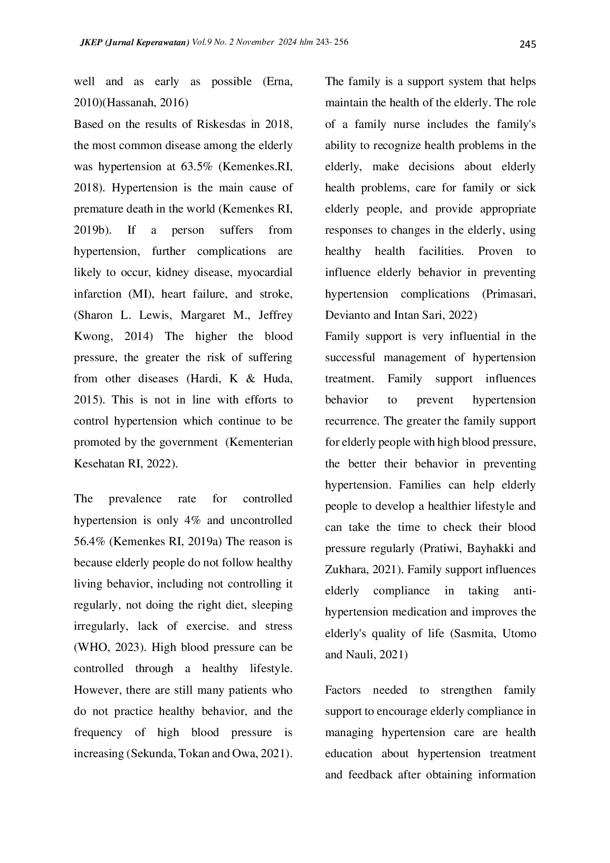 juris Increasing The Ability To Manage Hypertension Care In The Elderly Using A Pocket Book