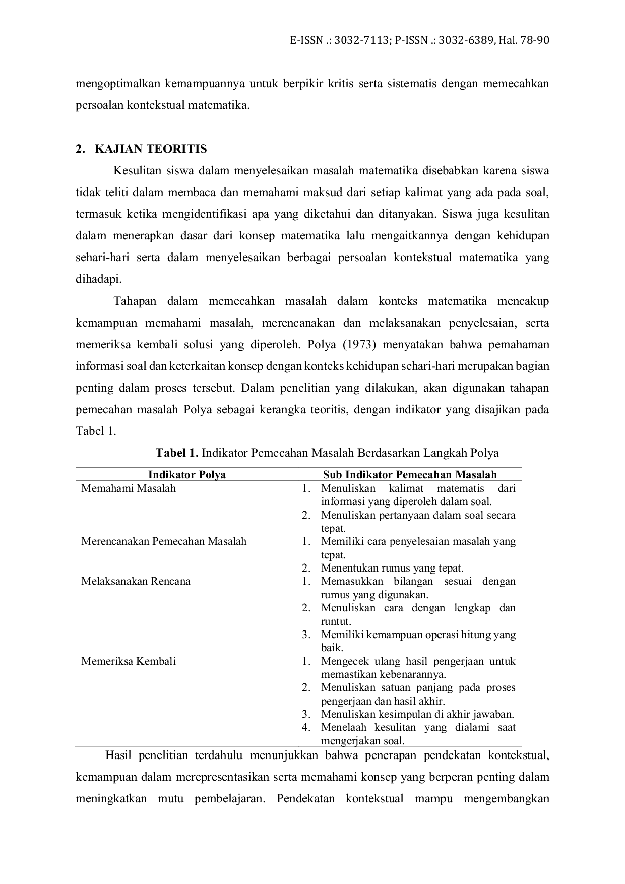 JURIS Analisis Kesulitan Siswa Kelas XII dalam Menyelesaikan Soal Cerita Materi Permutasi dan Kombinasi