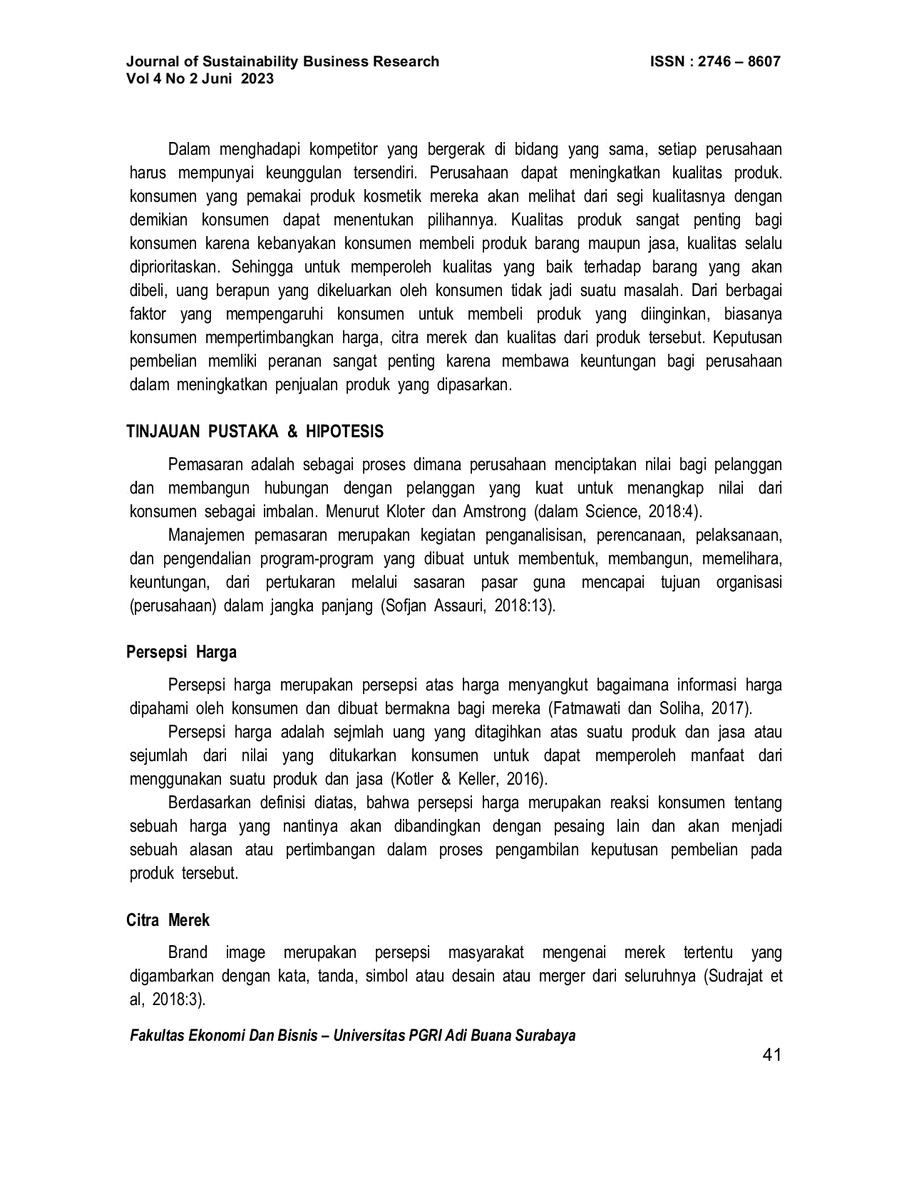 JURIS Pengaruh iPersepsi iHarga iCitra iMerek iDan iKualitas iProduk iTerhadap iKeputusan iPembelian iPada iProduk iSkincare iMS iGLOW iPada iKonsumen iMS iGLOW iDesa iBarengkrajan iKrian iSidoarjo