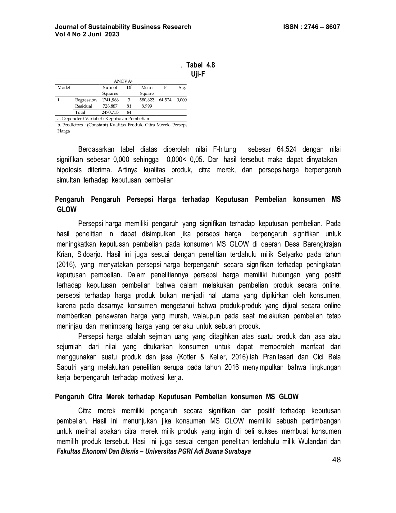 JURIS Pengaruh iPersepsi iHarga iCitra iMerek iDan iKualitas iProduk iTerhadap iKeputusan iPembelian iPada iProduk iSkincare iMS iGLOW iPada iKonsumen iMS iGLOW iDesa iBarengkrajan iKrian iSidoarjo