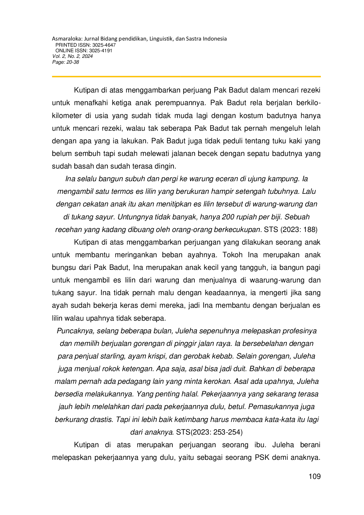 JURIS Representasi Nilai Sosial Pada Novel Sisi Tergelap Surga Karya Brian Khrisna Menggunakan Pendekatan Sosiologi Sastra