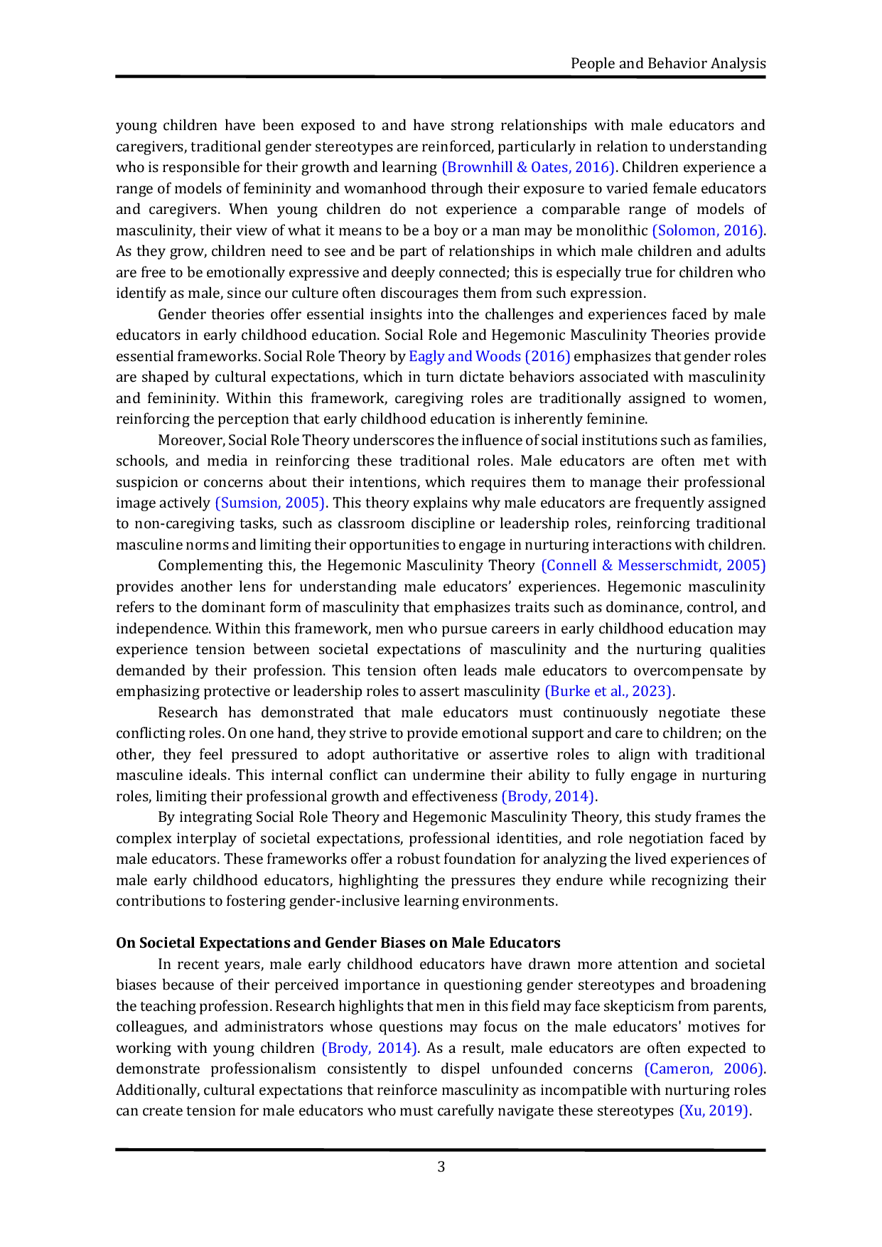 JURIS The Lived Experiences of Male Early Childhood Educators Insights from Qualitative Interviews