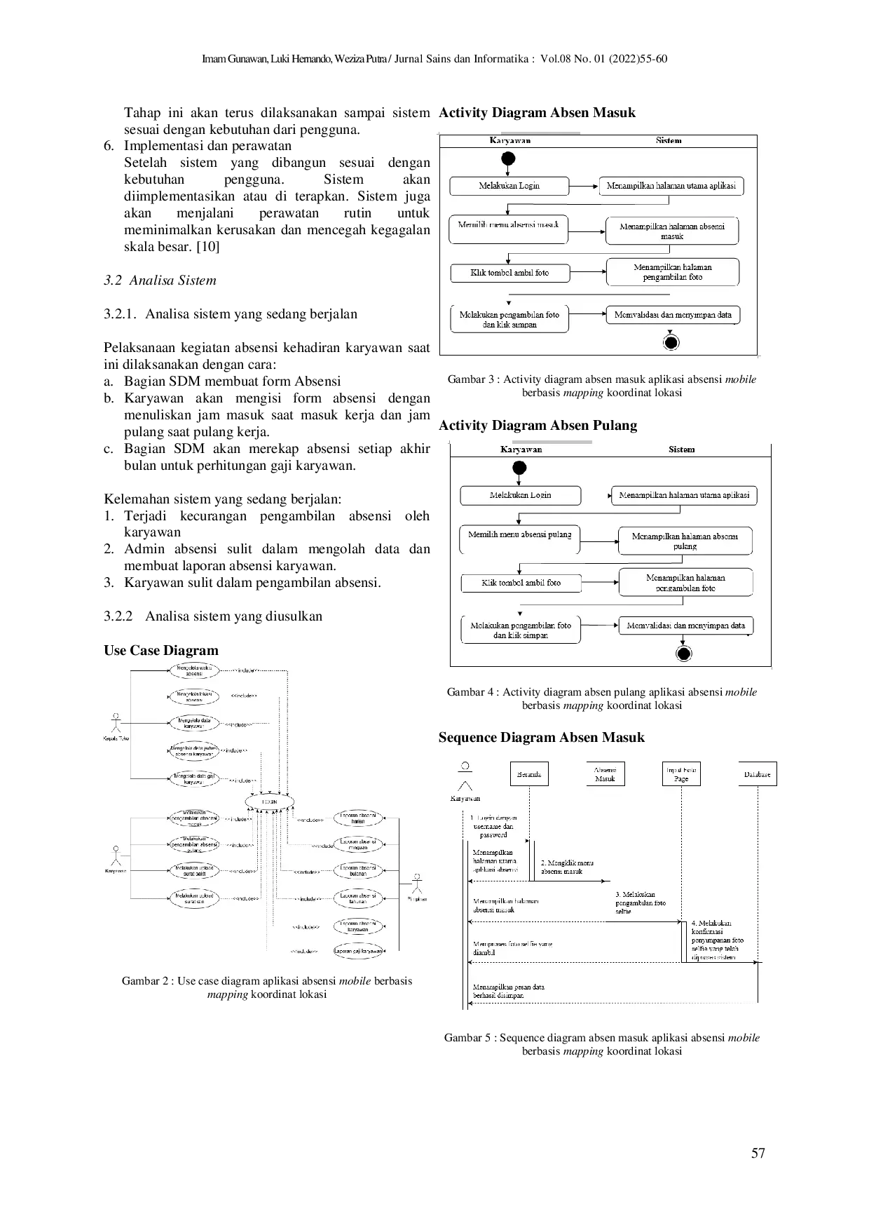 JURIS Aplikasi Absensi Mobile Berbasis Mapping Koordinat Lokasi Studi Kasus Lorus Celluler