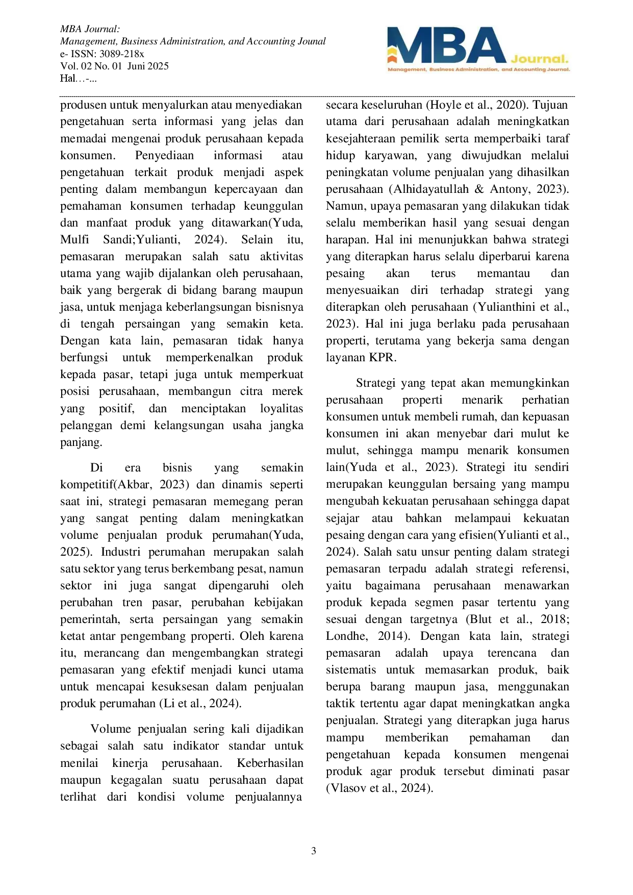 juris Effective Marketing Strategies in the Face of Declining Sales in the Housing Industry