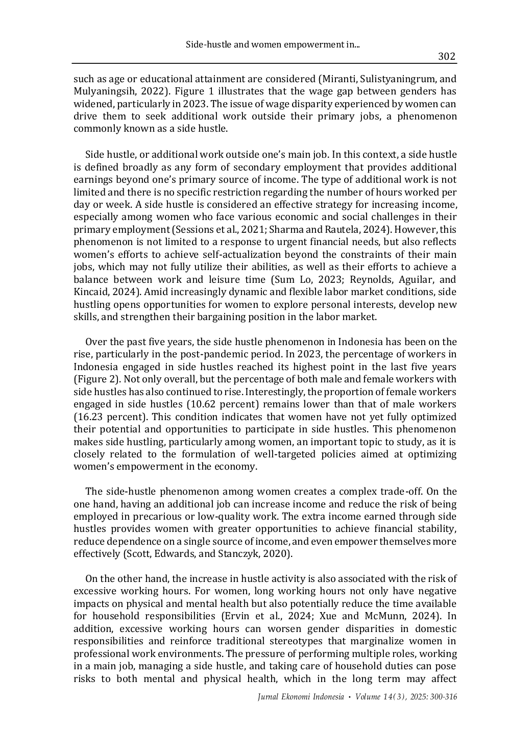 JURIS Side hustle and women s empowerment in Indonesia