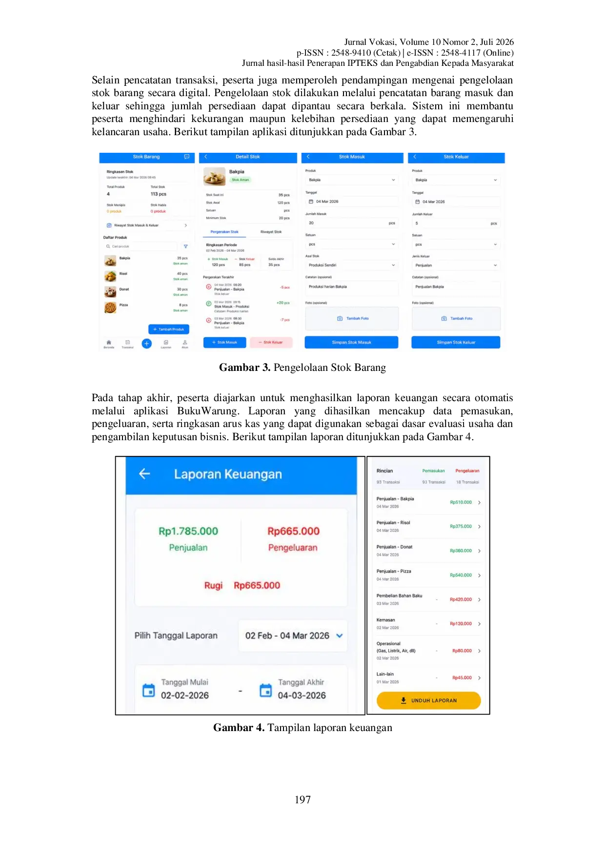 JURIS Pelatihan Penggunaan Platform Fintech untuk Penyusunan dan Analisis Laporan Keuangan pada Usaha Mikro dan Kecil di Desa Mesjid Aceh Utara