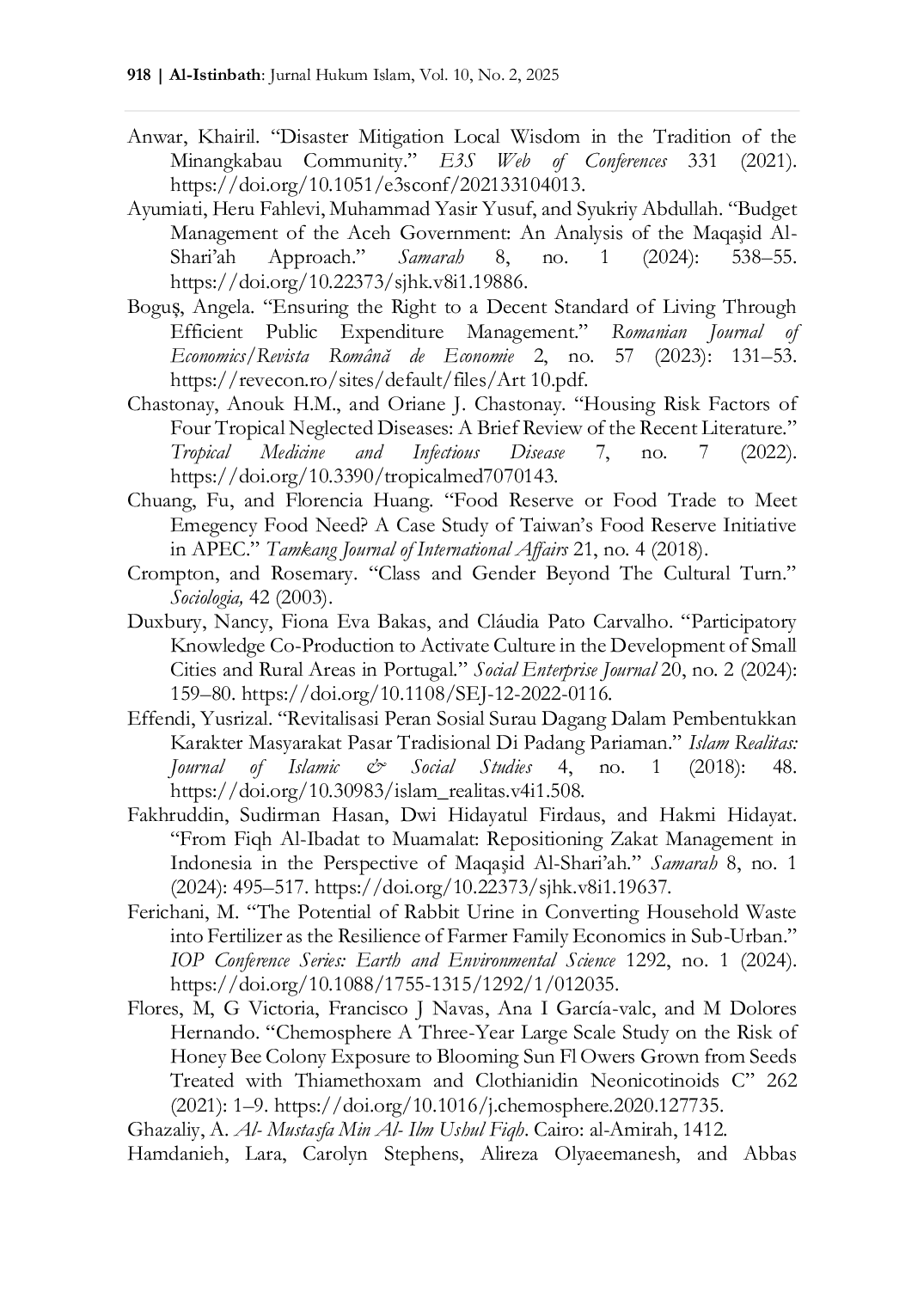 JURIS Individual Rights of a Person Are Threatened When Maintaining Sustainable Stability of Life