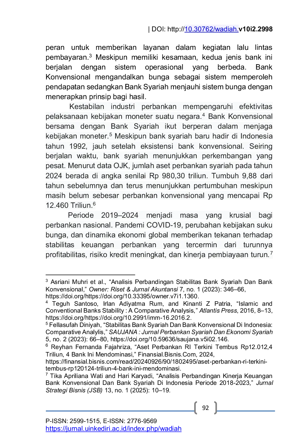 JURIS Stabilitas Bank Syariah Vs Bank Konvensional Mana Yang Lebih Tangguh