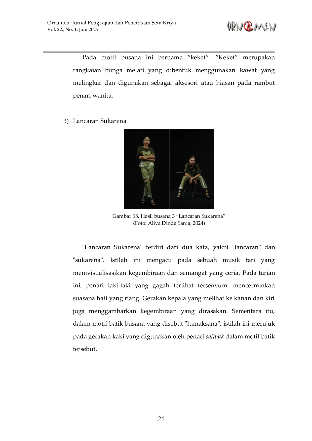 JURIS Penciptaan Motif Batik Tari Salipuk Untuk Busana Ready to Wear