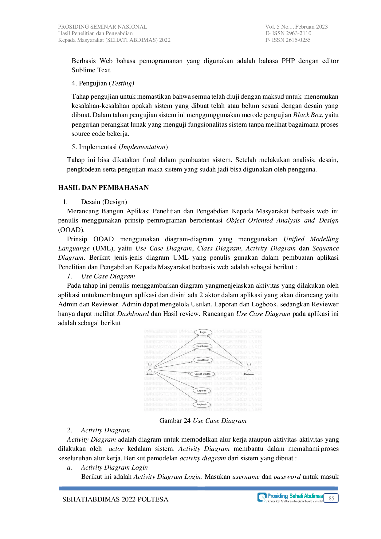 juris Rancang Bangun Sistem Informasi Manajemen Penelitian Dan Pengabdian Kepada Masyarakat Di Politeknik Negeri Sambas