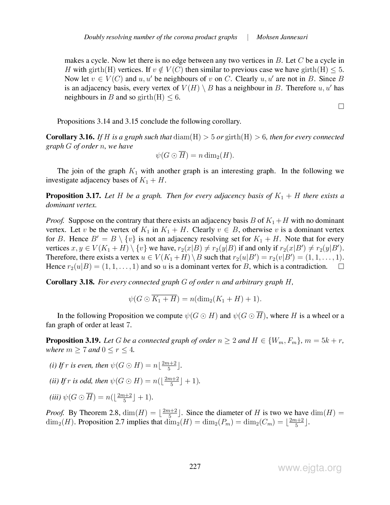 juris Doubly resolving number of the corona product graphs