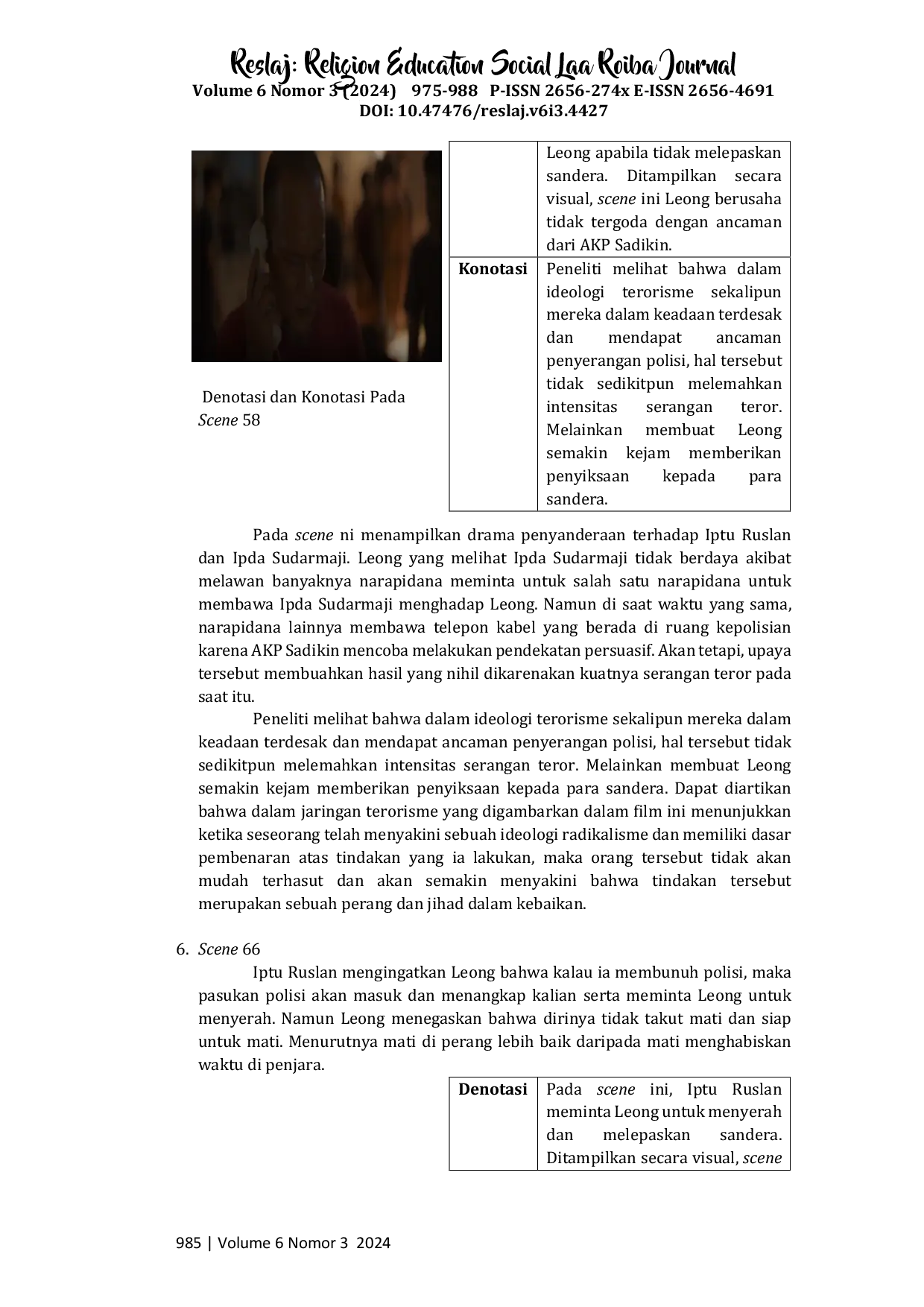 JURIS Penggambaran Terorisme Dalam Film Sayap Sayap Patah