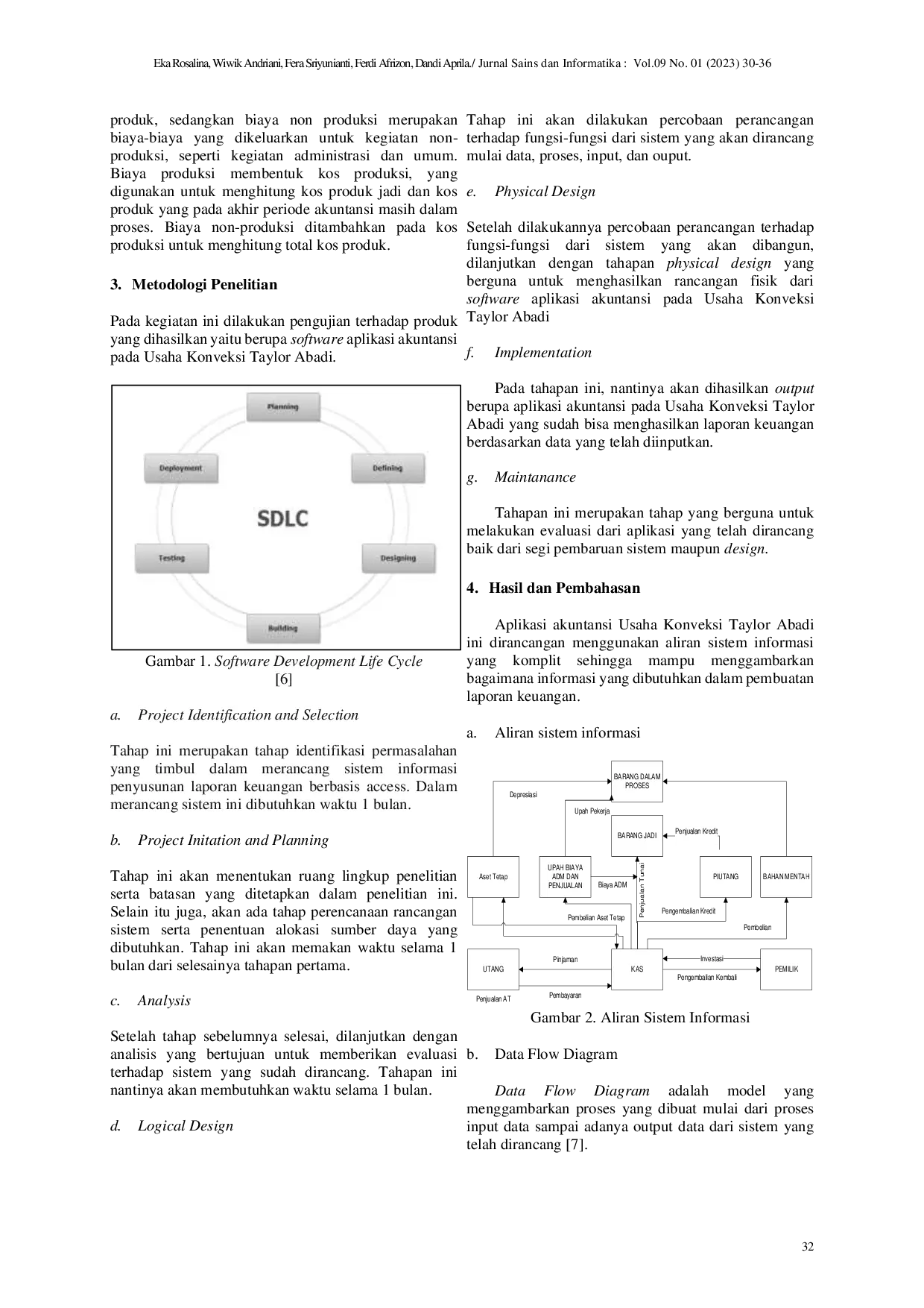 JURIS Perancangan Database Akuntansi Menggunakan Microsoft Access pada Usaha Konveksi Taylor Abadi