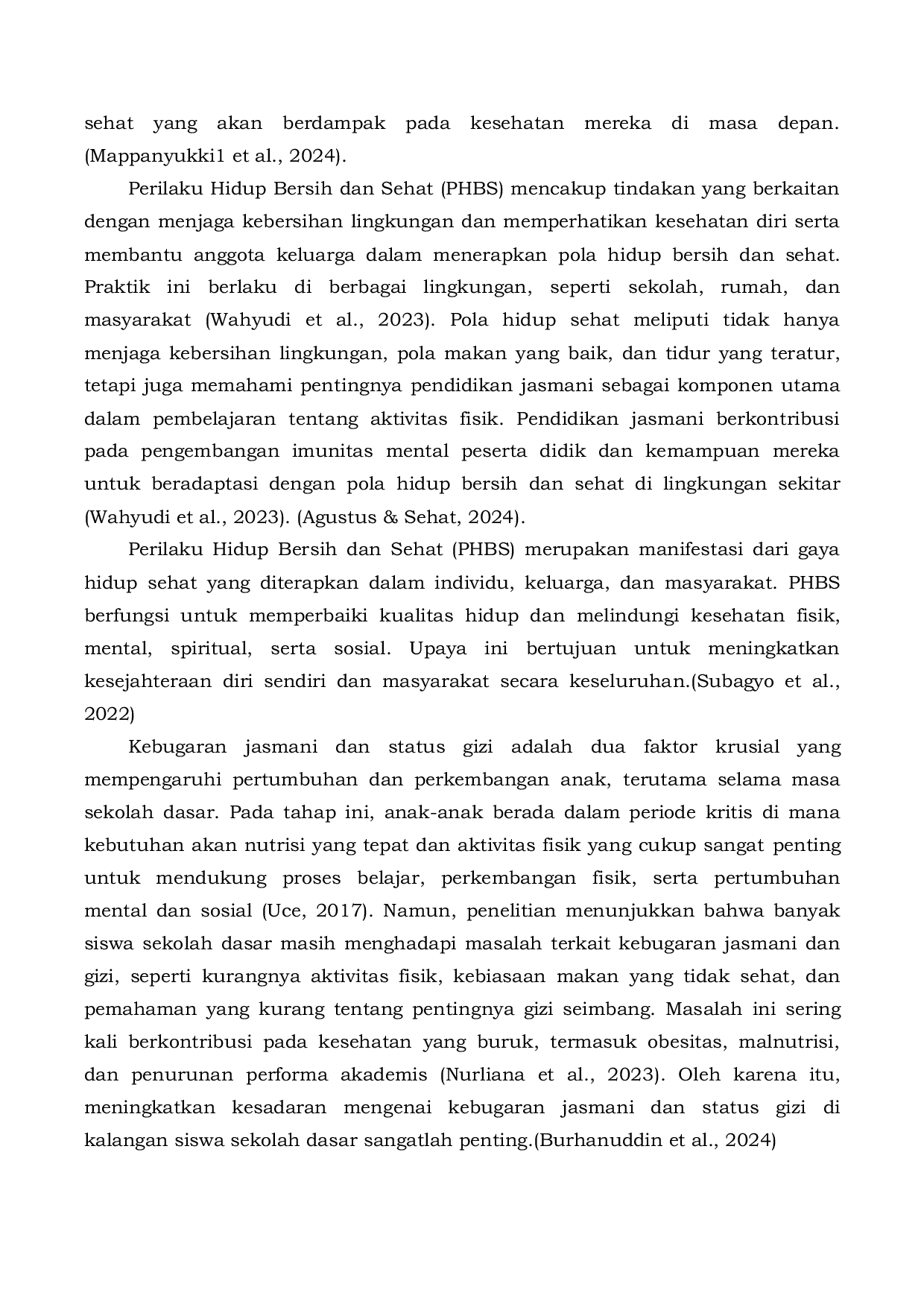 JURIS Pengenalan Kegiatan Fisik dan Edukasi Kesehatan untuk Membangun Generasi Sehat dan Berpengetahuan di SDN Nanggungan