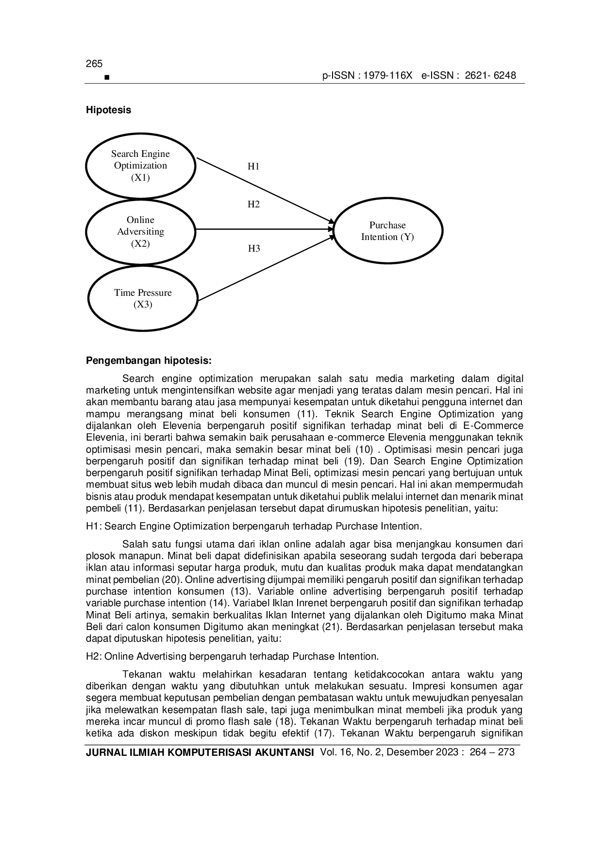 JURIS Uniqlo Flash Sale Marketing Strategy to Increase Purchase Intention