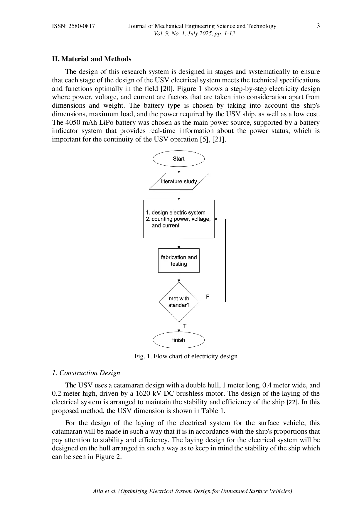 JURIS Development of Power Management on Unmanned Surface Vehicles to Measure Battery Voltage and Power