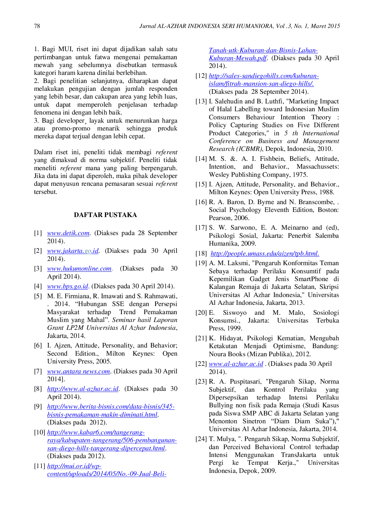 JURIS Kontrol Terhadap Tingkah Laku yang Dipersepsikan Sebagai Determinan Pembelian Makam Mewah