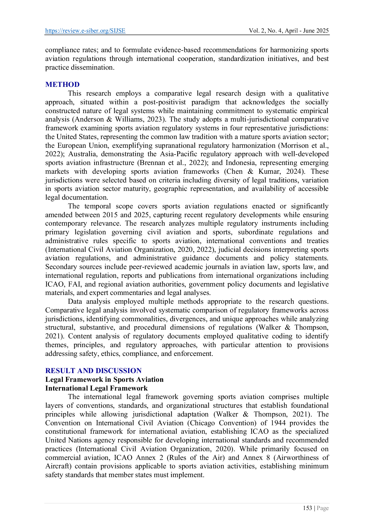 JURIS Legal Framework and Ethical Considerations in International Sports Aviation A Comparative Study of Regulatory Compliance