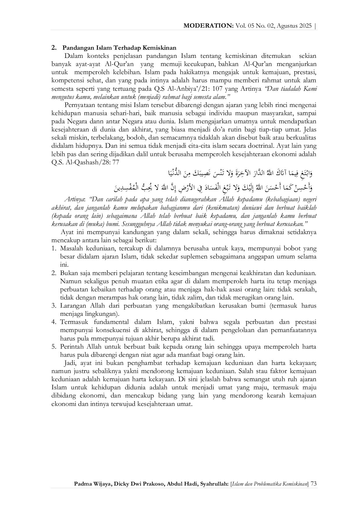 JURIS Islam Dan Problematika Kemiskinan