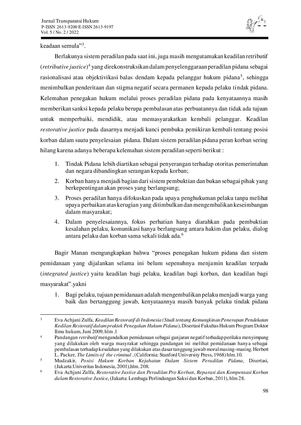 JURIS Konstruksi Mediasi Penal dalam Penyelesaian Tindak Pidana Penambangan Pasir dalam Sistem Hukum Pidana