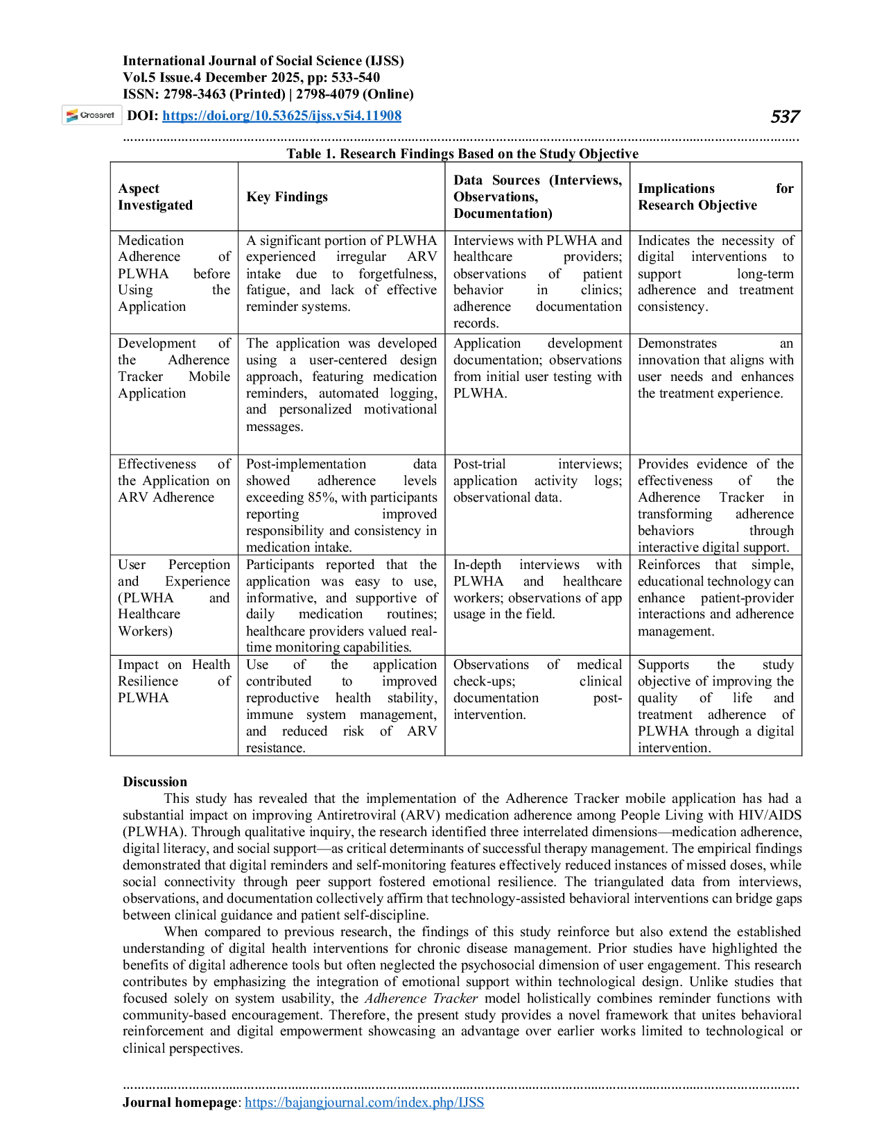 JURIS DEVELOPMENT OF A MOBILE APPLICATION PROTOTYPE ADHERENCE TRACKER TO IMPROVE ANTIRETROVIRAL ARV MEDICATION ADHERENCE AMONG PEOPLE LIVING WITH HIV AIDS PLWHA IN SURABAYA