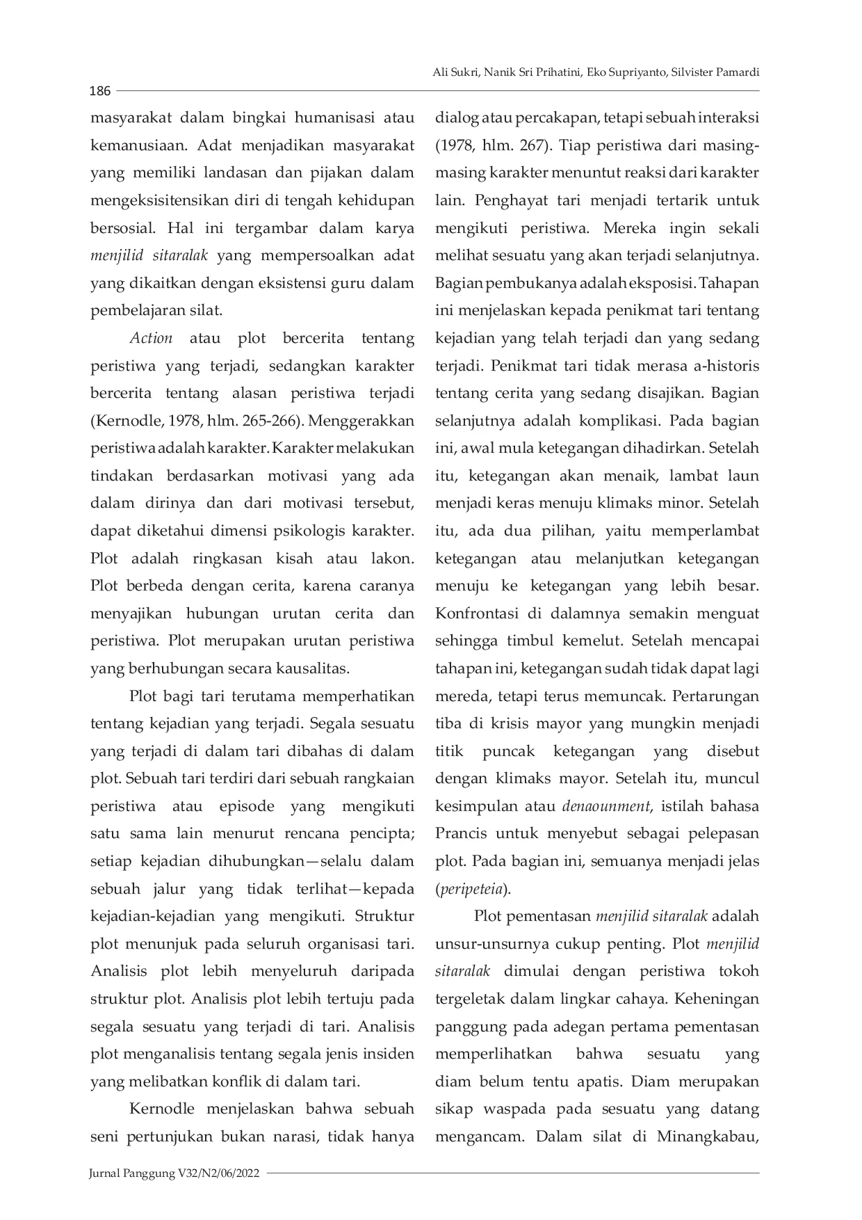 JURIS Menjilid Sitaralak Konsep Garap Penciptaan Tari dari Memori Silek Pak Guru