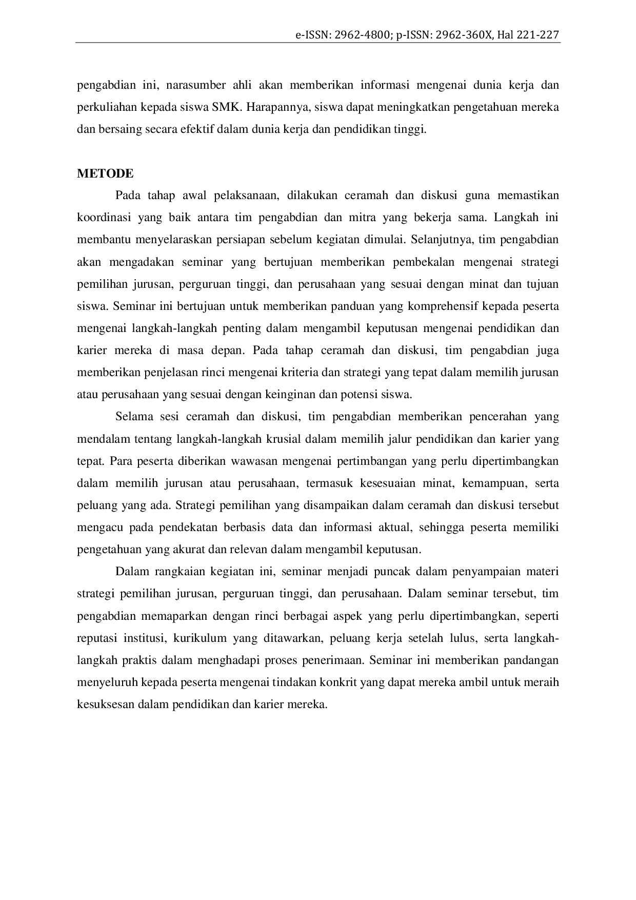 JURIS Sosialisasi Pentingnya Persiapan Studi Lanjut Atau Bekerja Sebelum Kelulusan Bagi Siswa Smk Smkn 2 Yogyakarta