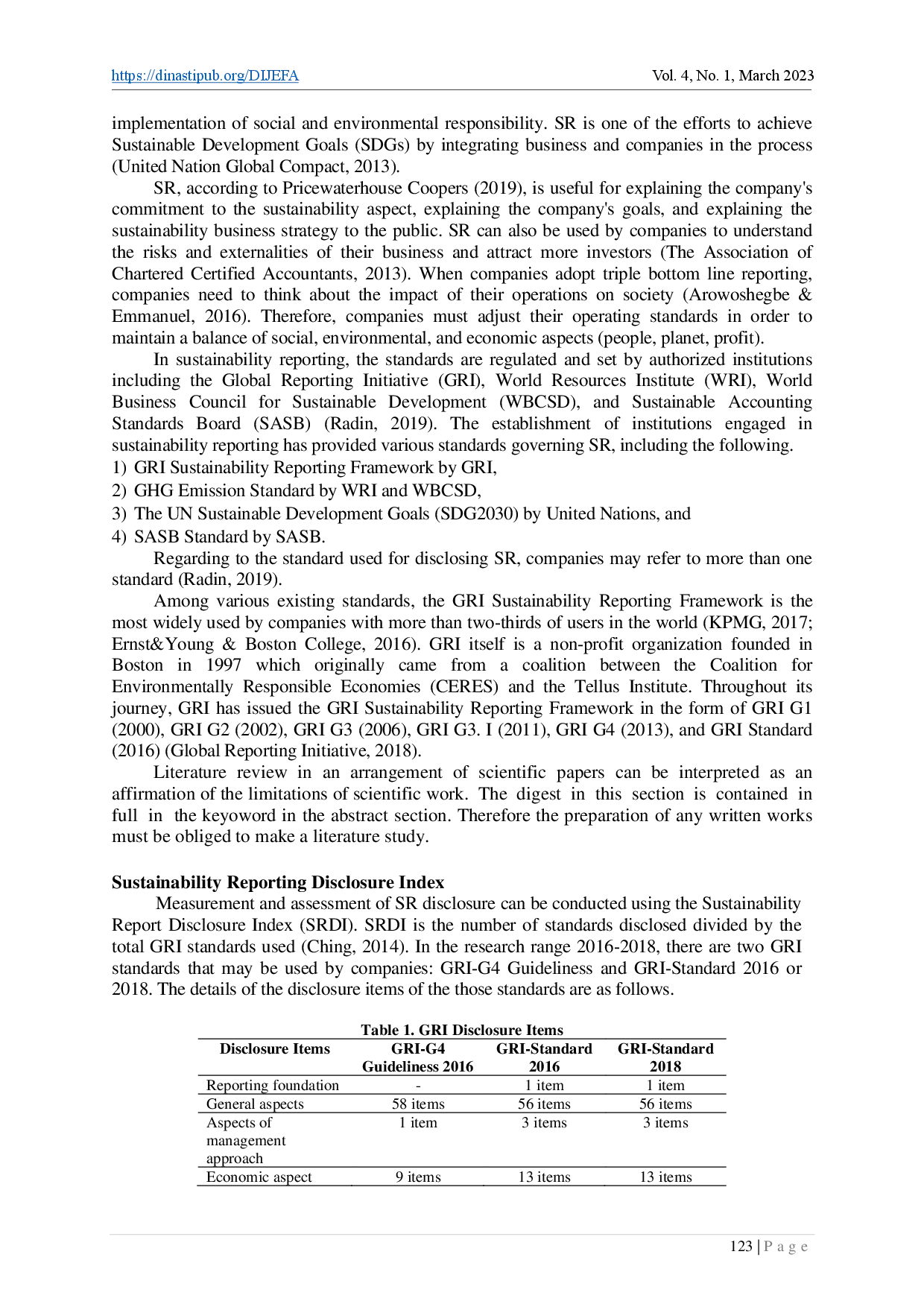 juris Examining The Effect of Sustainability Report Disclosure to Firm Value A Study Based on Listed Public Companies in Indonesia Stock Exchange