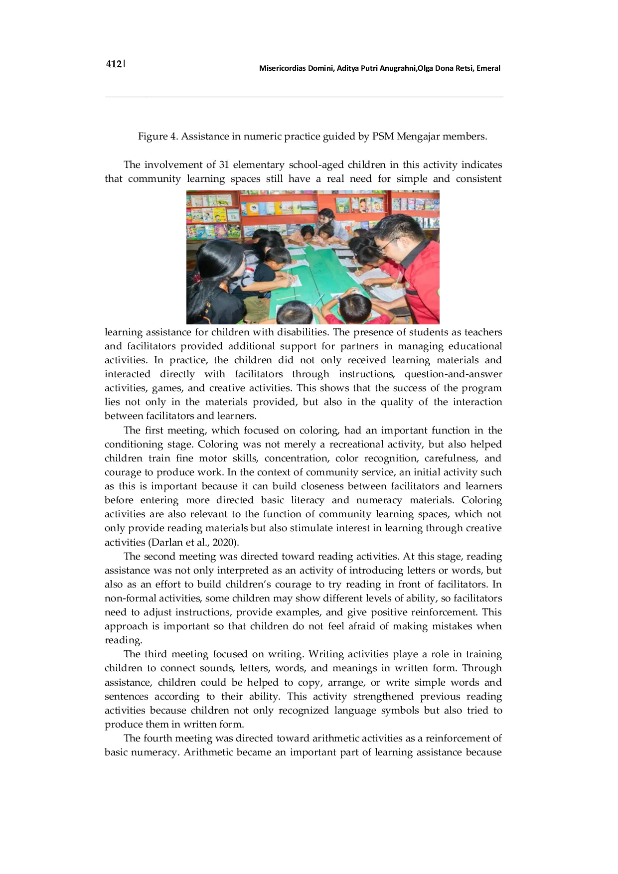 JURIS PSM Mengajar Community Service Program Strengthening Children s Basic Literacy and Numeracy at Ransel Book