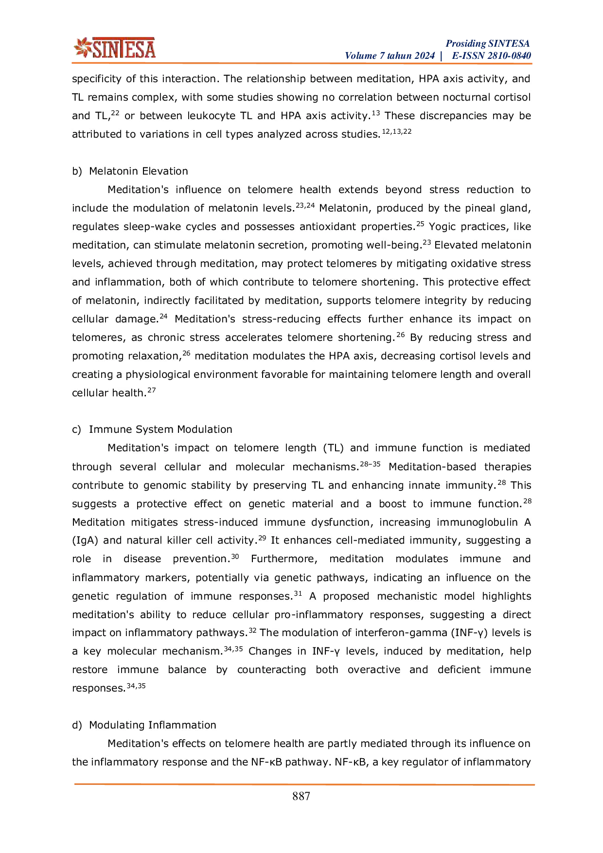 JURIS Exploring Meditation Influence on Stem Cell A Review of Current Evidence