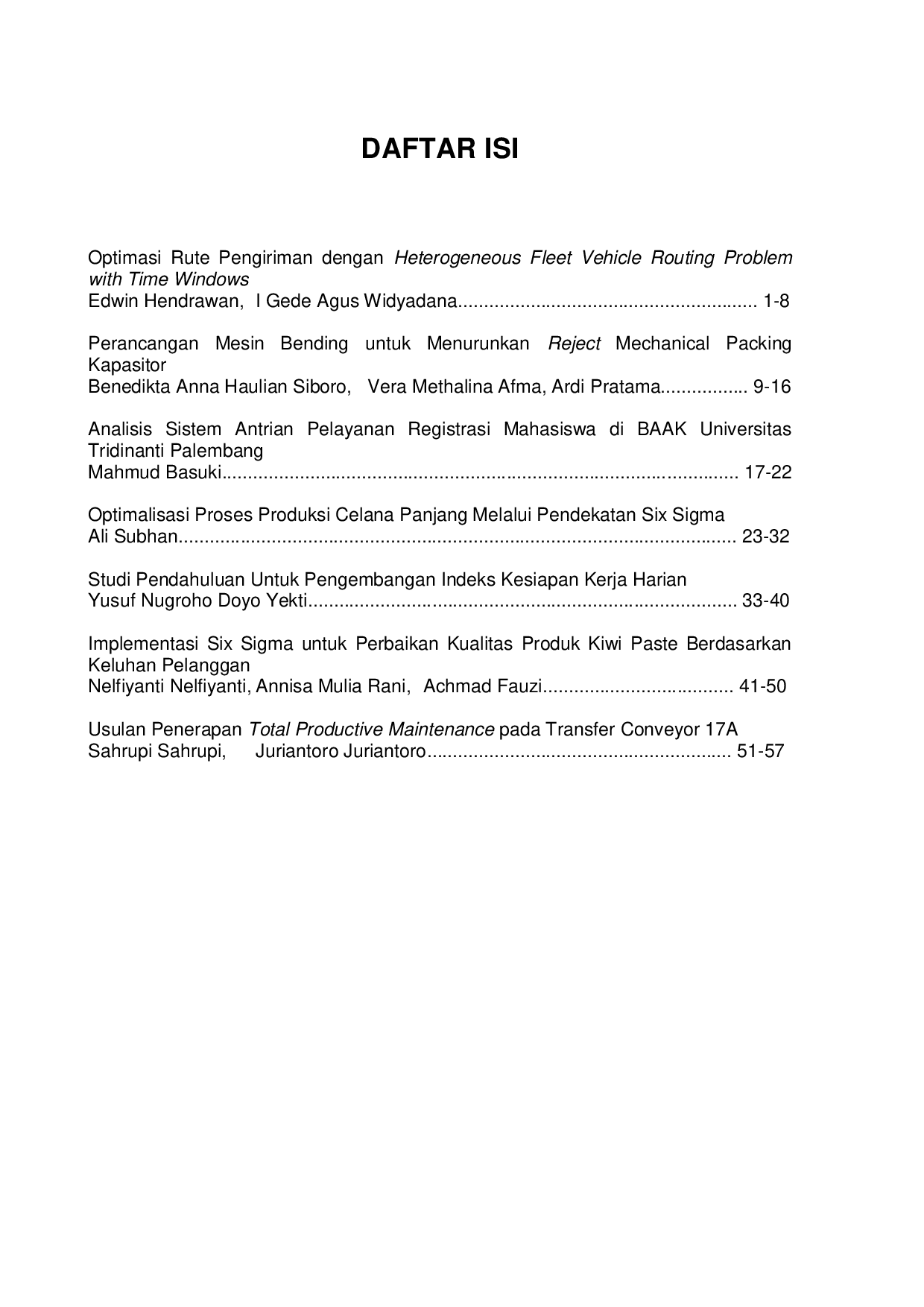 juris Jurnal Sistem dan Manajemen Industri